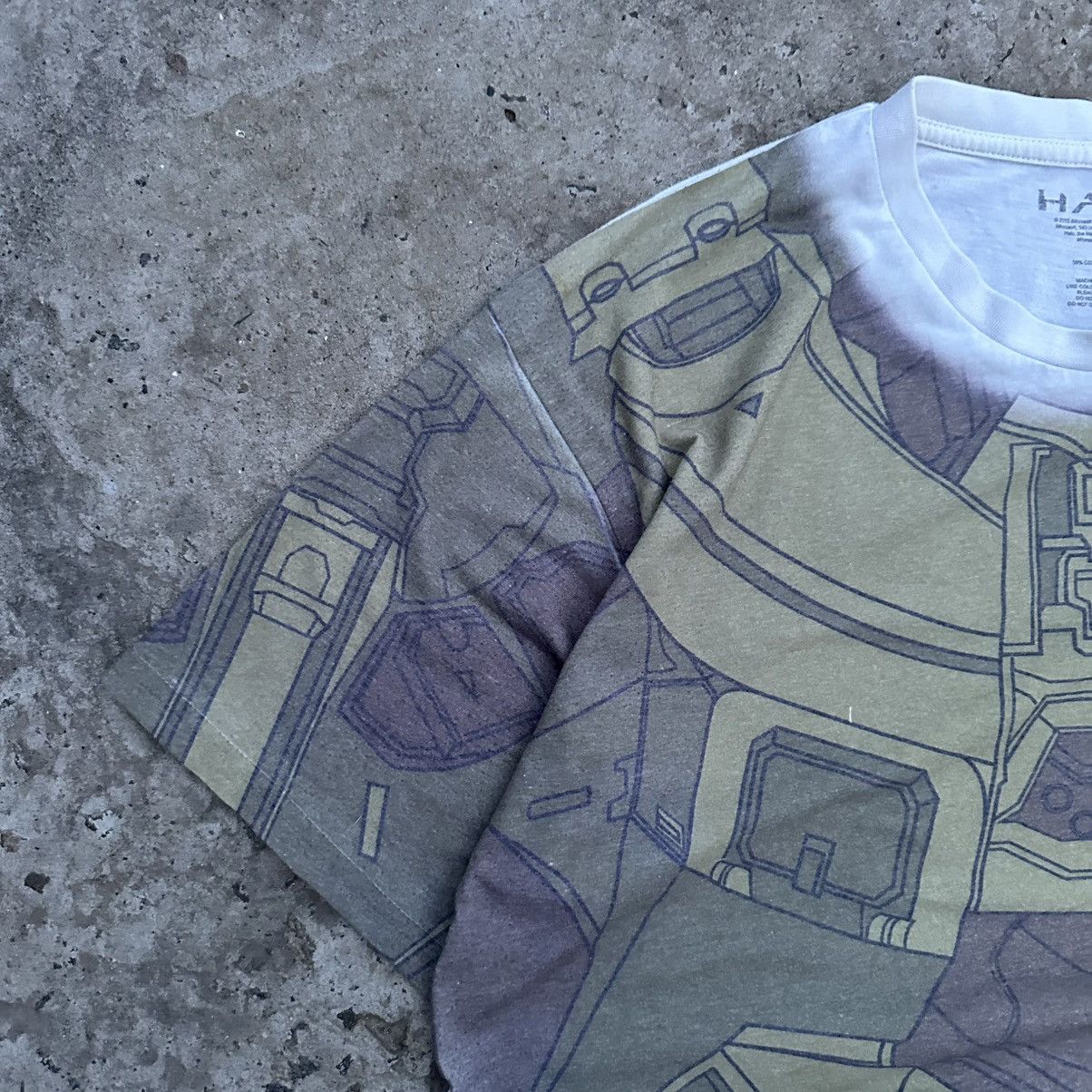 Halo Vintage Adult Halo T-shirt Big Logo Cartoon Movie Joke Y2K Size US XXL / EU 58 / 5 - 3 Thumbnail