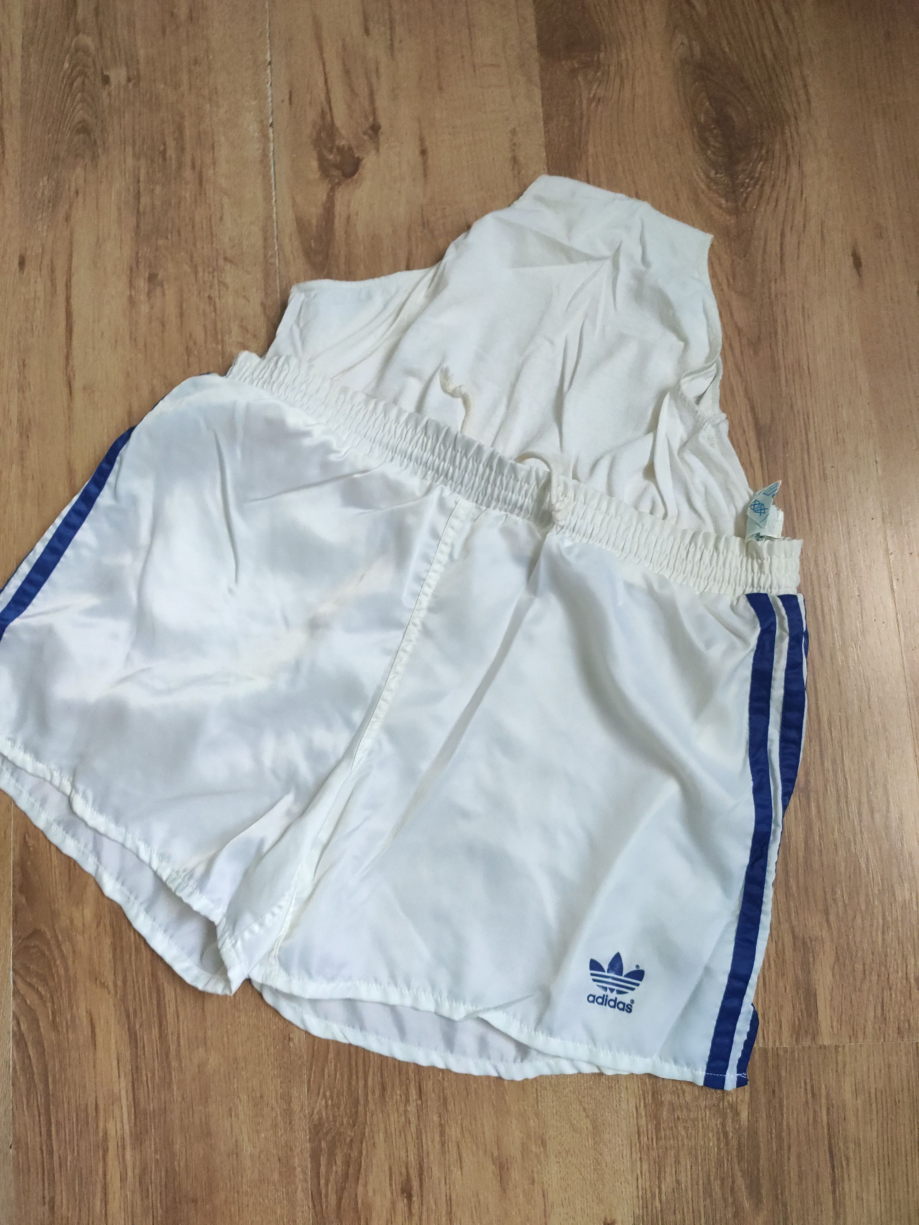 Adidas × Vintage Men's Vintage 80s Adidas Nylon Football Shorts Size 5 Medium Size US 34 / EU 50 - 9 Thumbnail