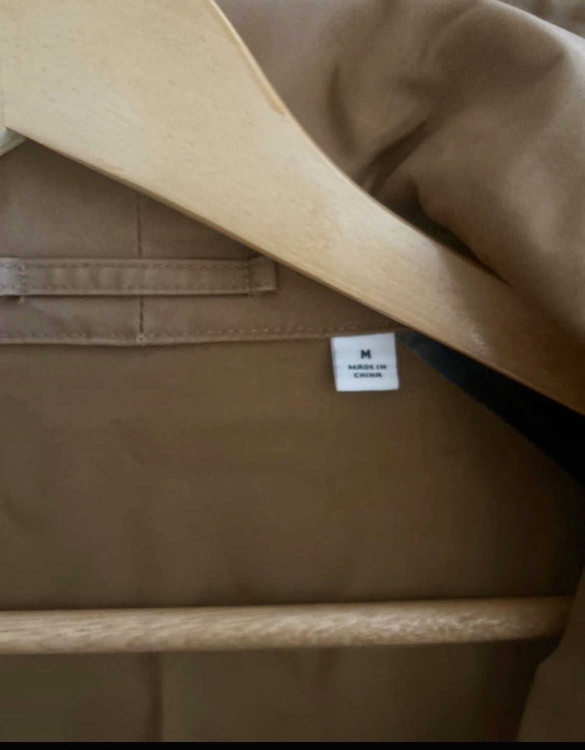 Lemaire × Uniqlo Uniqlo U Lemaire Oversized Shell Jacket Beige M Size US M / EU 48-50 / 2 - 3 Thumbnail
