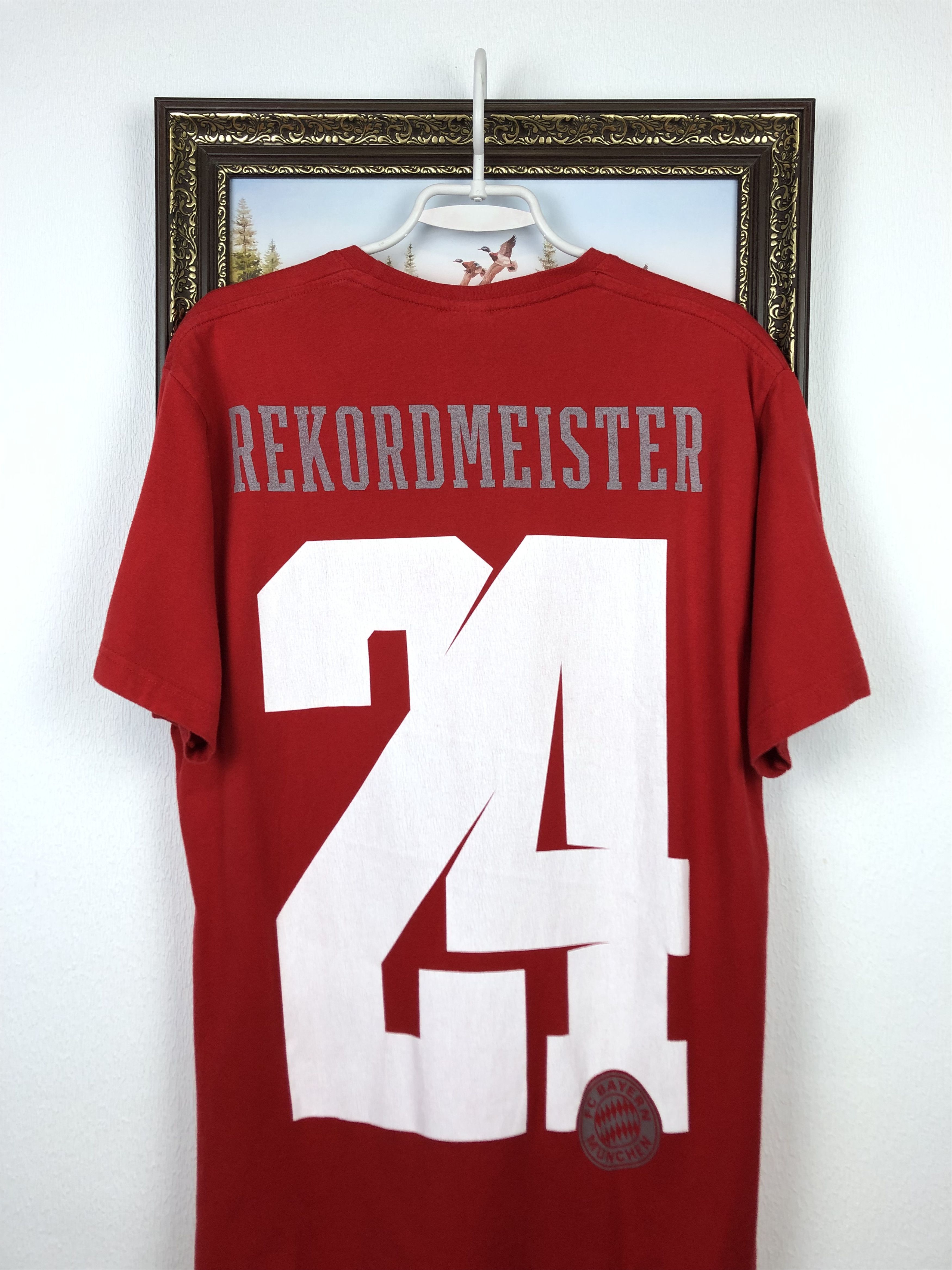 Adidas Bayern Munich Deutcher Meister Shirt Football Jersey Soccer Size US XL / EU 56 / 4 - 2 Thumbnail