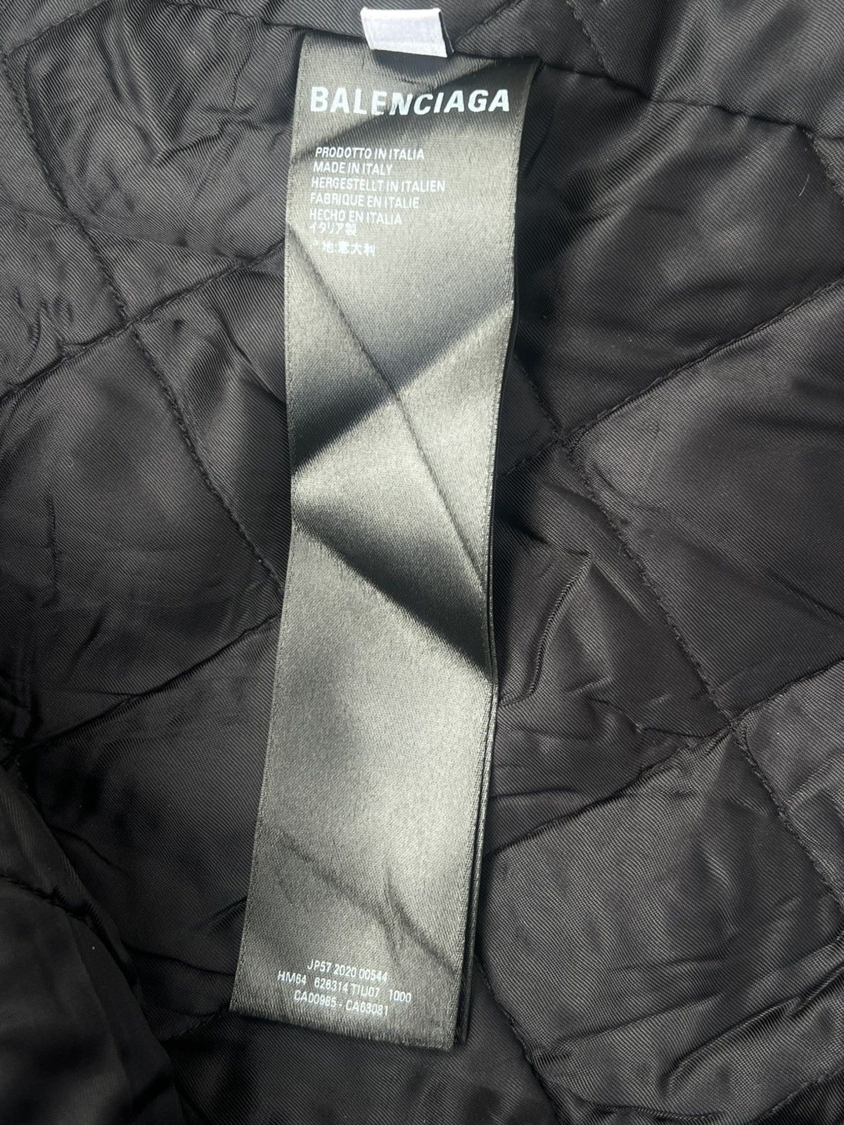 Balenciaga Rare Balenciaga Cashmere Blend Peacoat with Leather Collar Size US S / EU 44-46 / 1 - 9 Thumbnail