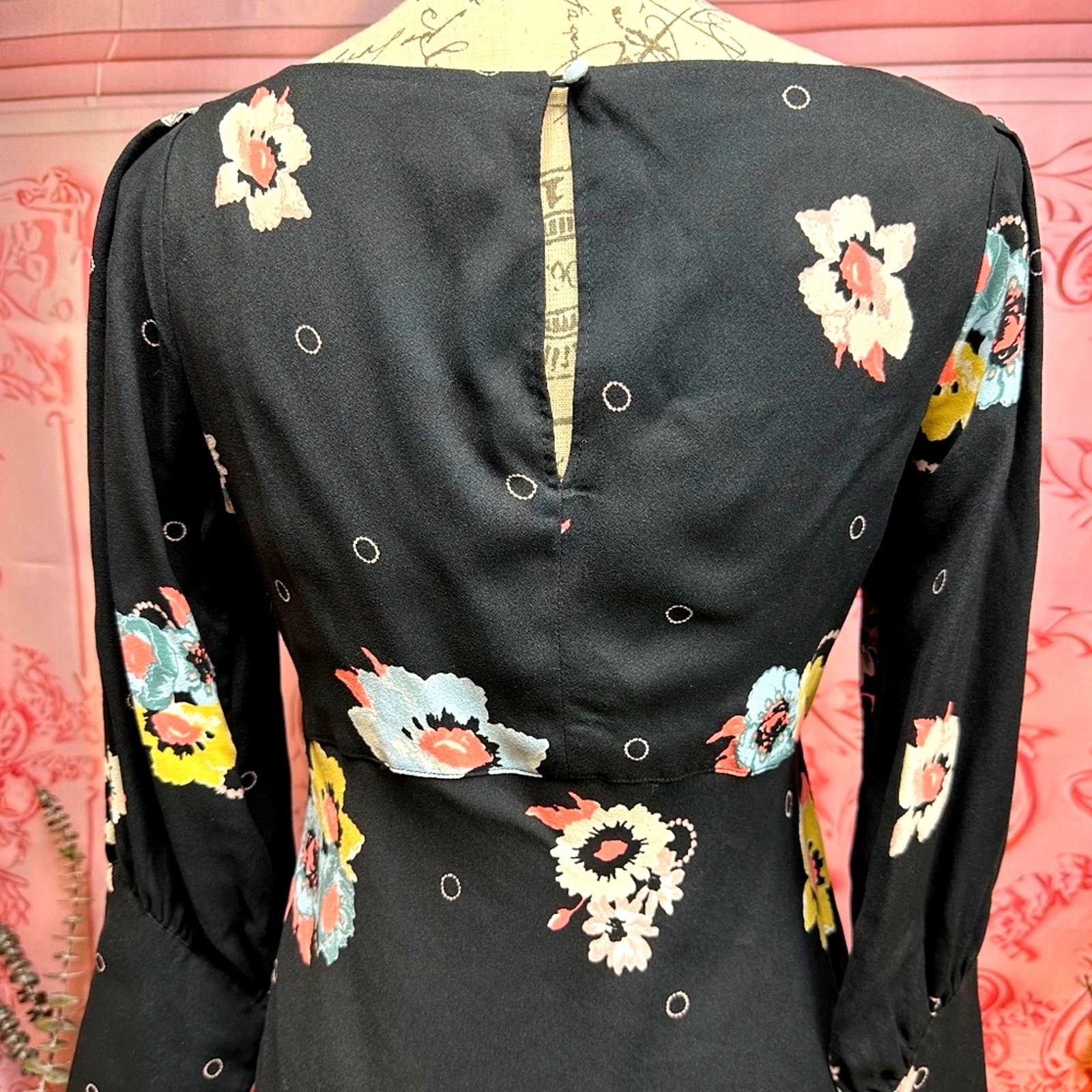Free People Free People Sunshadows Mini Dress - Black Combo - size 4 Size S / US 4 / IT 40 - 14 Thumbnail