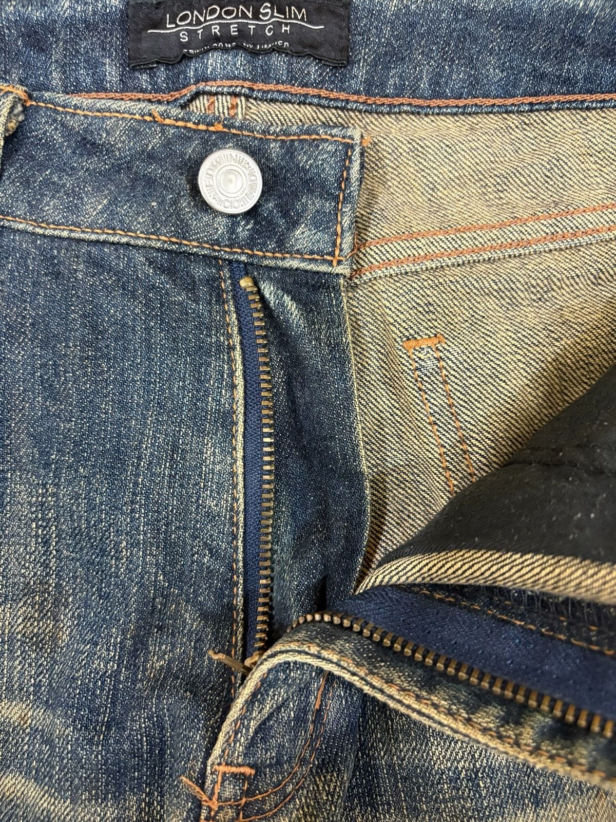 Edwin Vintage Japanese Edwin Sick Mud Wash Slim Jeans Size US 30 / EU 46 - 9 Thumbnail