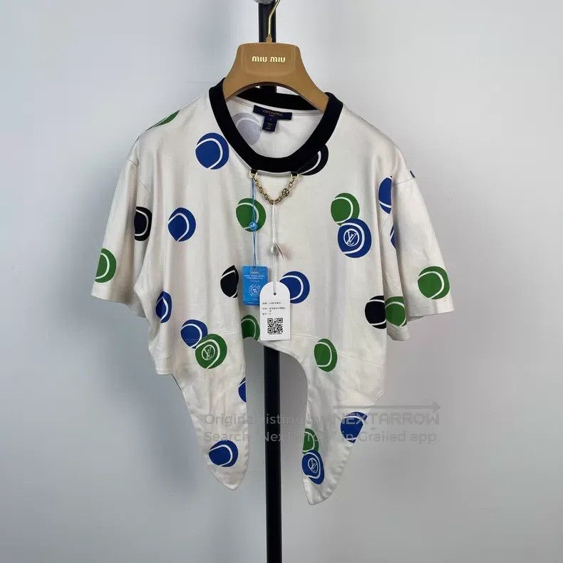 Louis Vuitton Louis Vuitton Tennis series speckled logo chain high waist Size S / US 4 / IT 40 - 7 Thumbnail
