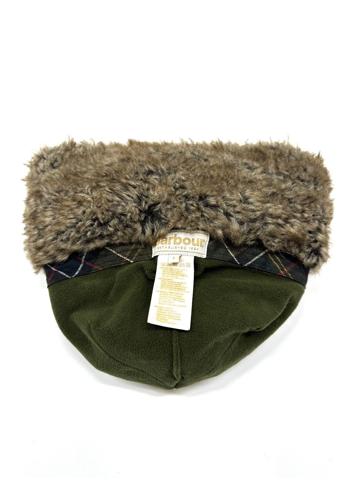 Barbour Vintage Barbour Fur Fuzzy Waxed Mohair Hat Size ONE SIZE - 5 Thumbnail