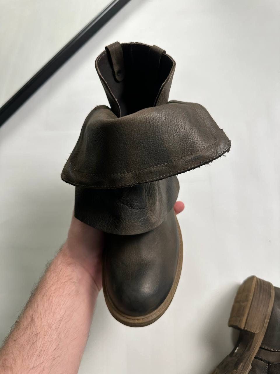 A.S.98 AS98 type Avant Garde Guidi Style Leather Boots Size US 7 / IT 37 - 10 Thumbnail