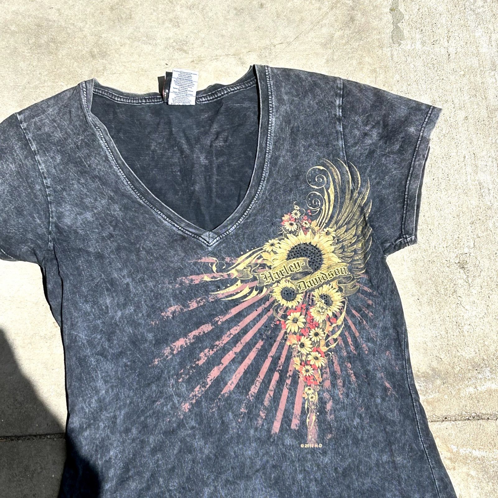 Harley Davidson Y2K Femme Harley Davidson T-Shirt Medium Size M / US 6-8 / IT 42-44 - 2 Thumbnail