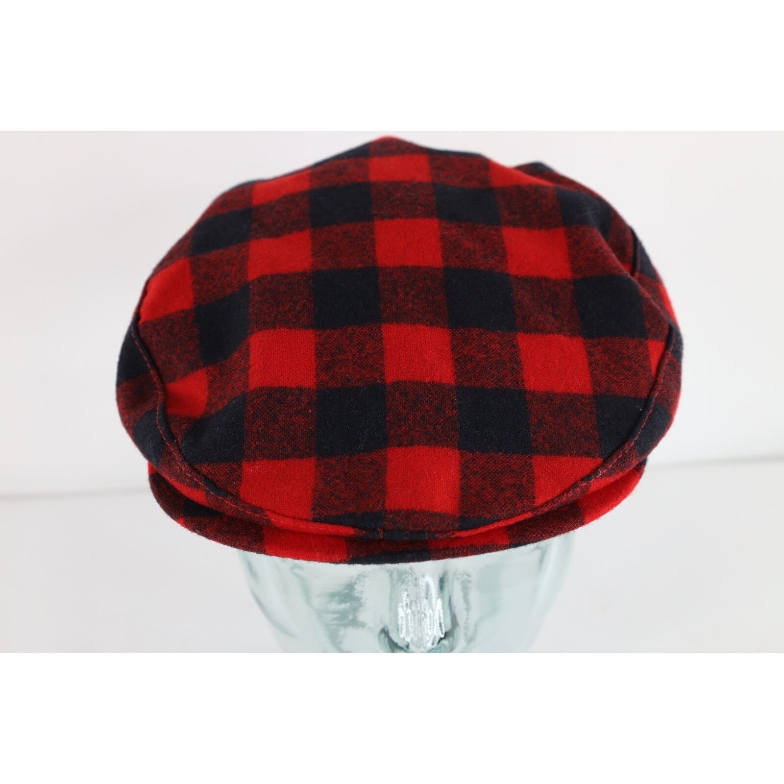 Pendleton Vintage 70s Pendleton Virgin Wool Newsboy Cabbie Hat Cap Size ONE SIZE - 2 Thumbnail