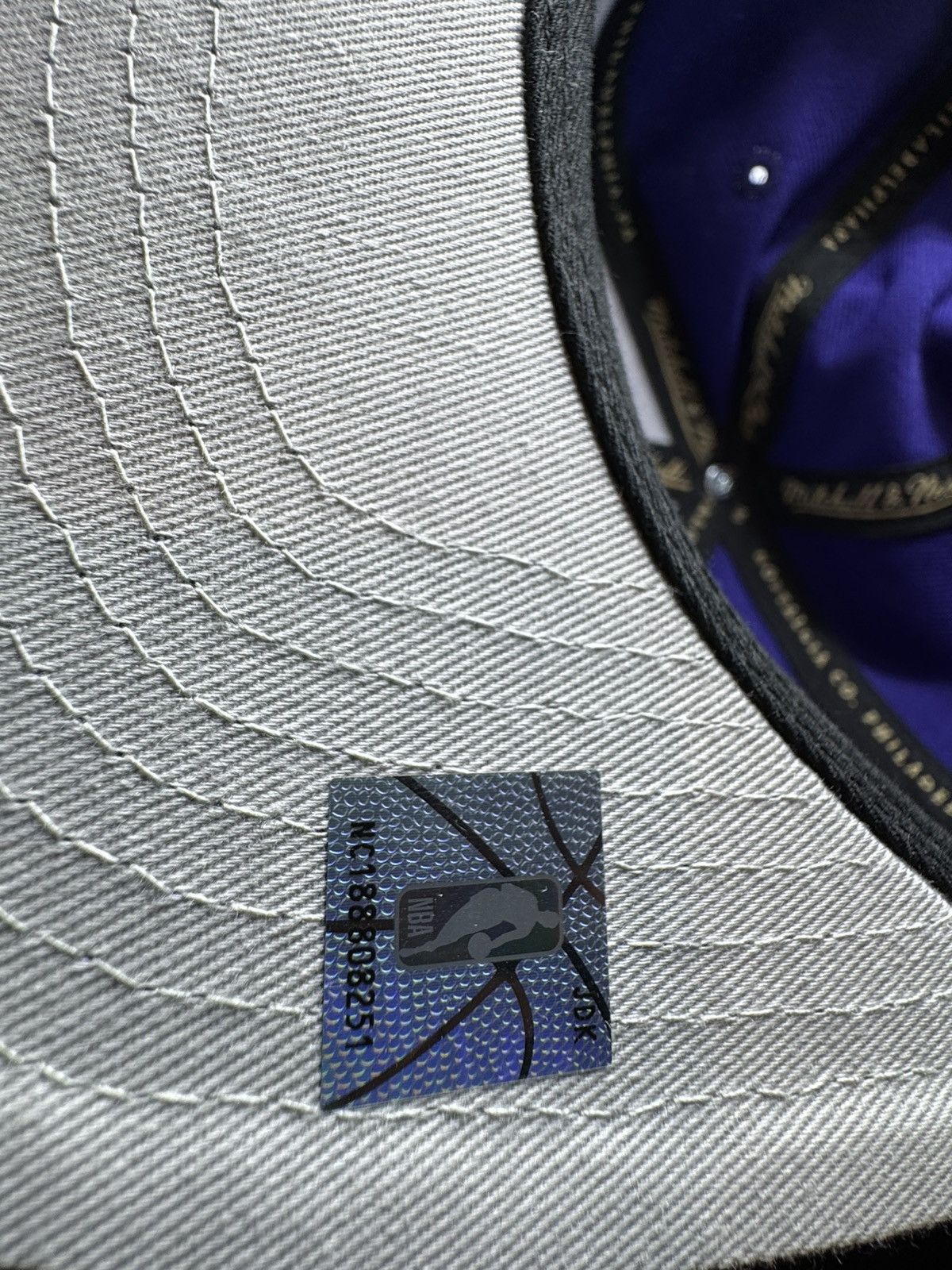 Mitchell & Ness Mitchell & Ness Purple NBA Los Angeles Lakers Snapback New Size 42 - 6 Thumbnail