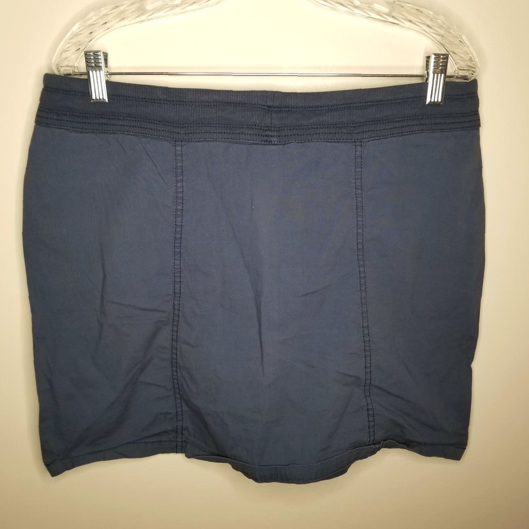 Greats VINTAGE? No. Use: Great Northwest Indigo Swim Skirt - Women - Size 12 - Blue - Short Cargo Style Size 34" / US 12 / IT 48 - 4 Thumbnail