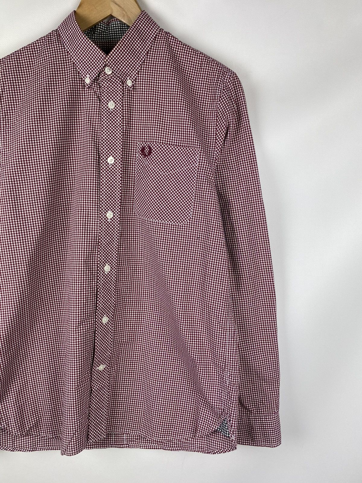 Fred Perry Fred Perry Men’s Long Sleeve Plaid Button Up Shirt Size M Size US M / EU 48-50 / 2 - 3 Thumbnail