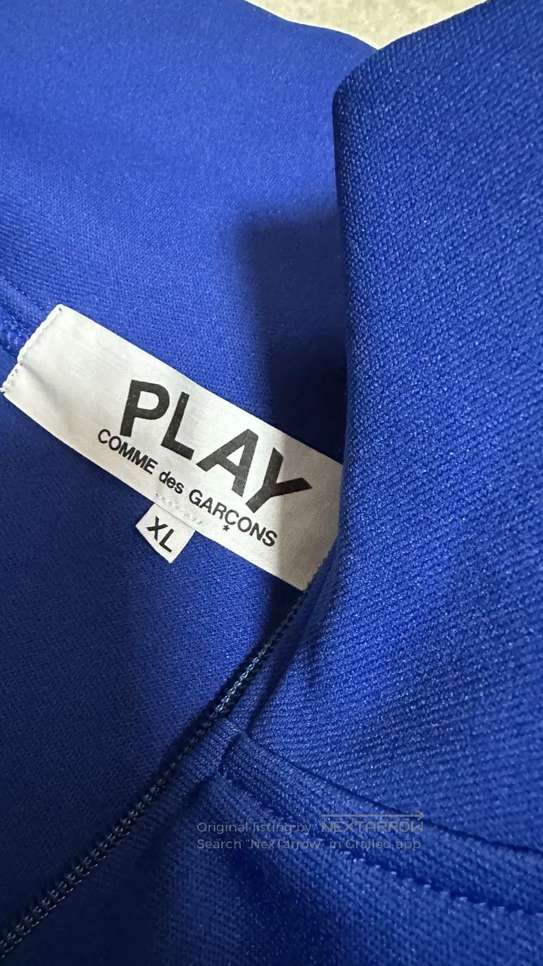 Comme des Garcons Comme Des Garcons Blue Zipper Hoodie Jacket Size XL / US 12-14 / IT 48-50 - 9 Thumbnail