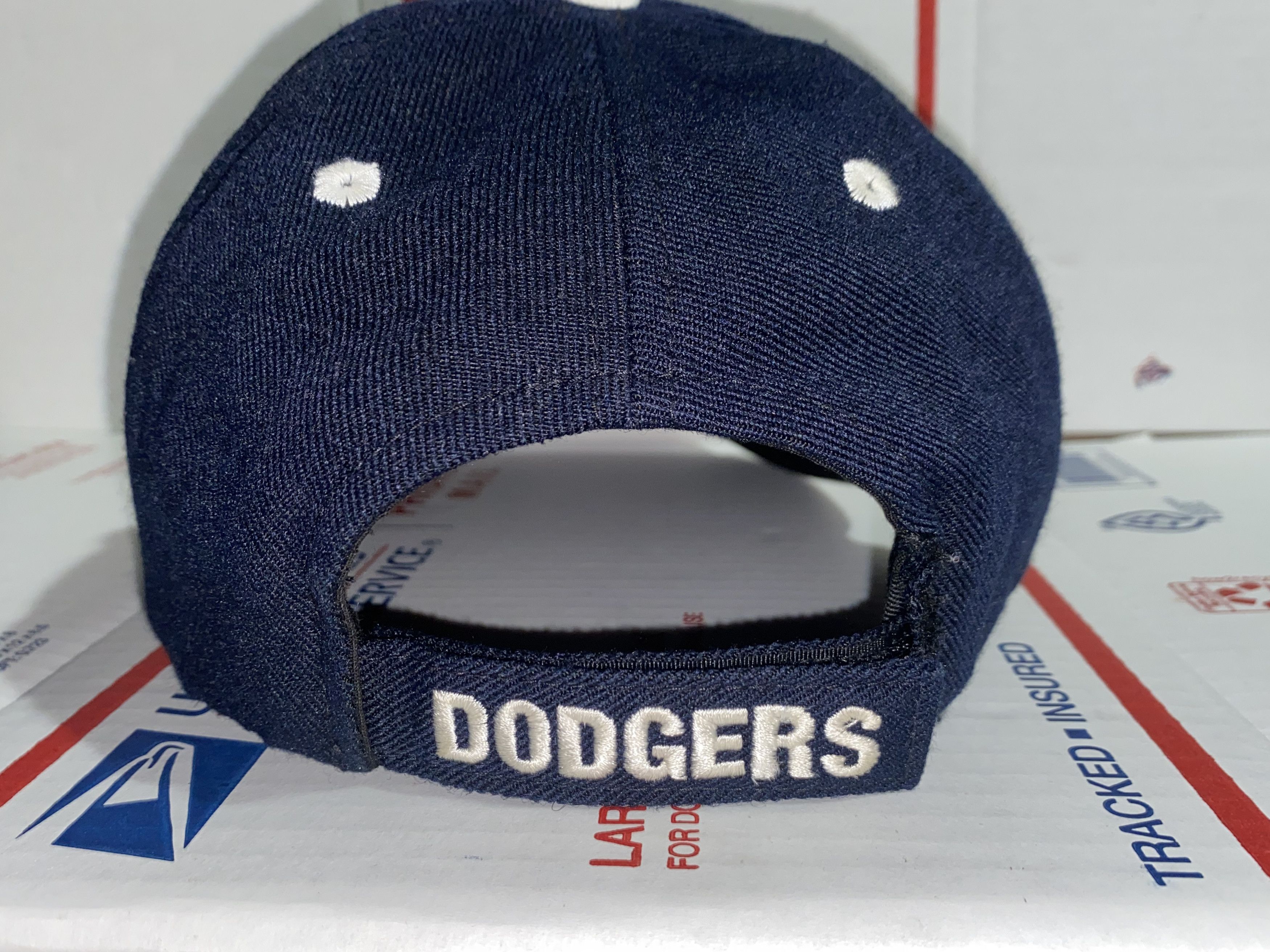 American Needle LA Los Angeles DODGERS vintage Velcro Baseball Cap MLB Hat ! Size ONE SIZE - 4 Thumbnail