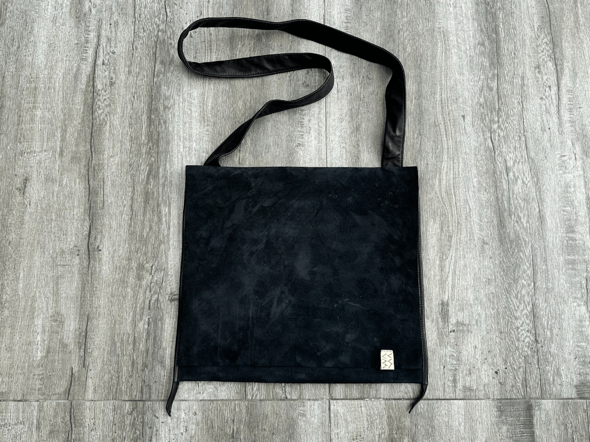 Visvim shoulder bag veggie suede hotsell