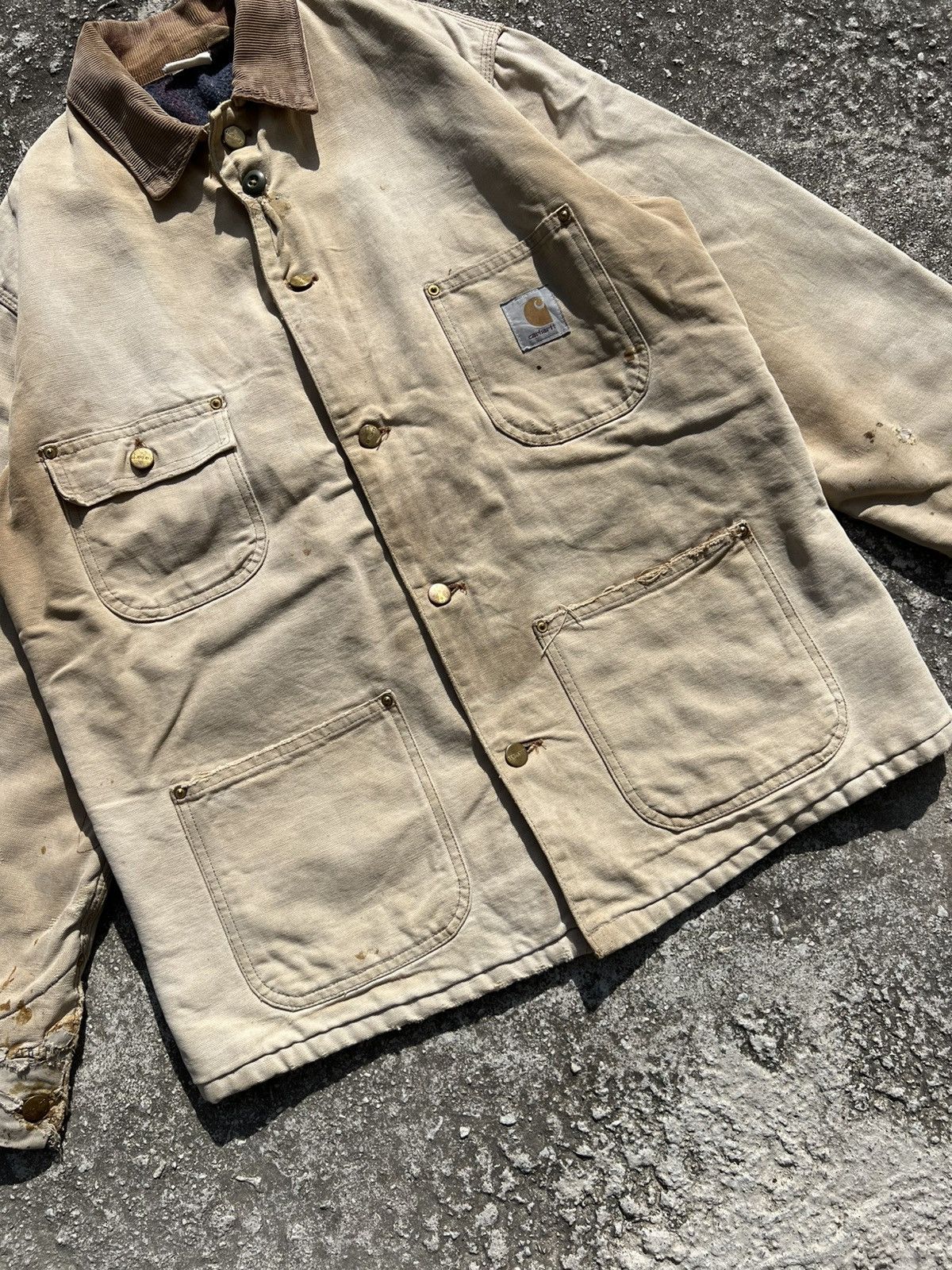 Carhartt Vintage 80s Carhartt Chore Coat Jacket Size US M / EU 48-50 / 2 - 4 Thumbnail