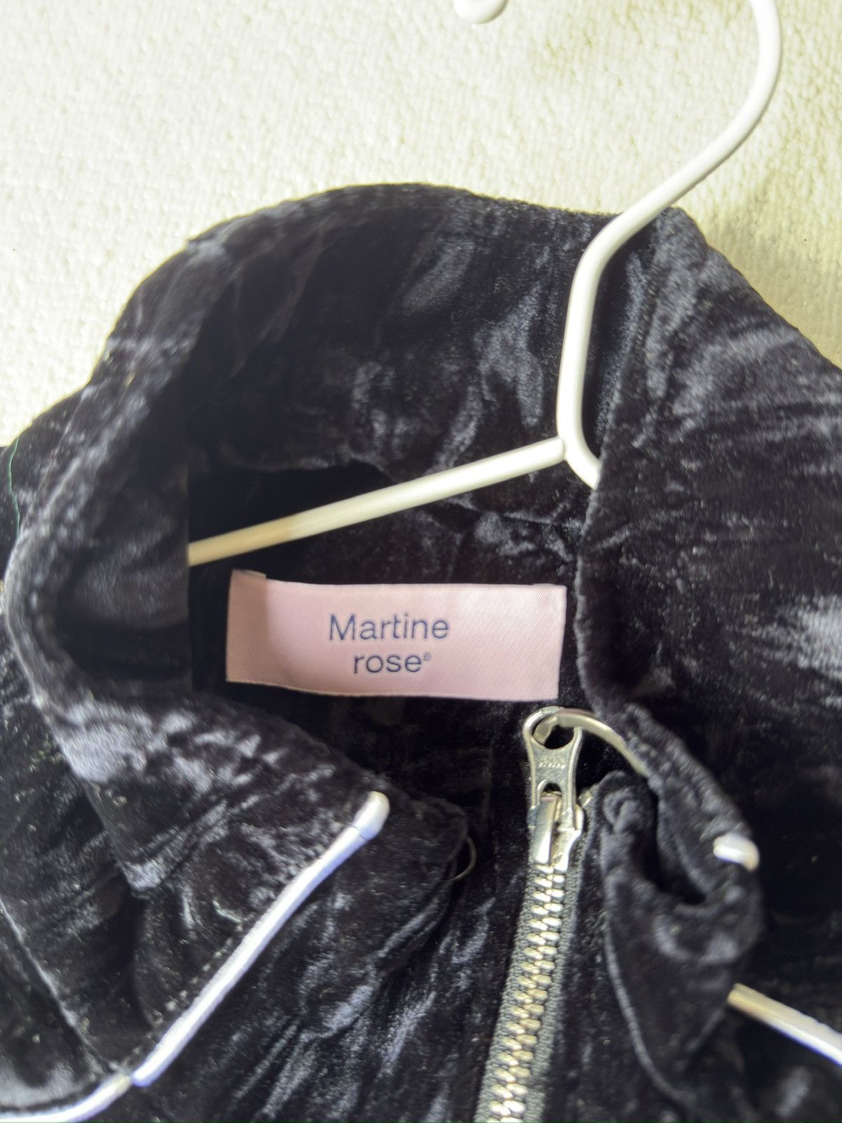 Martine Rose Martine Rose Velour Track Jacket Size XS / US 0-2 / IT 36-38 - 3 Thumbnail