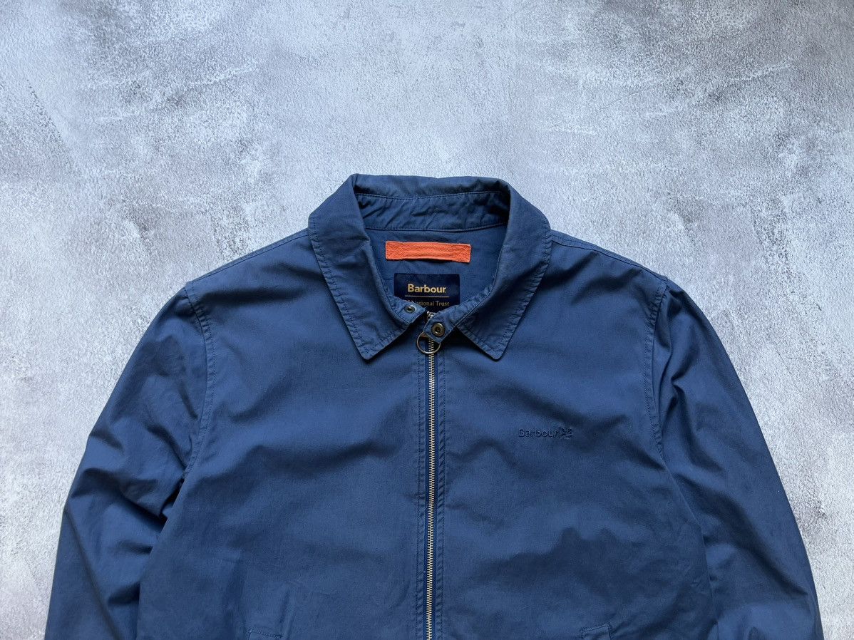 Barbour Men's Barbour National Trust Casual Navy Blue Field Jacket Size US XL / EU 56 / 4 - 2 Thumbnail
