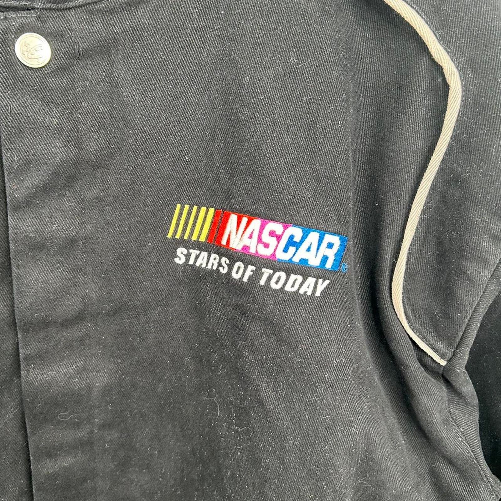 Chase Authentics Vintage 90’s Black NASCAR Numbered Racing Jacket Size XXL Size US XXL / EU 58 / 5 - 6 Thumbnail