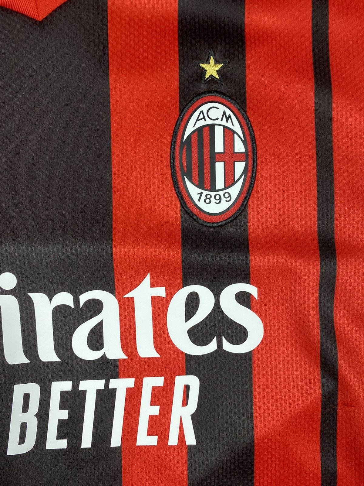 Puma Puma AC Milan 2019 Soccer Jersey Tee t Shirt Size US M / EU 48-50 / 2 - 7 Thumbnail
