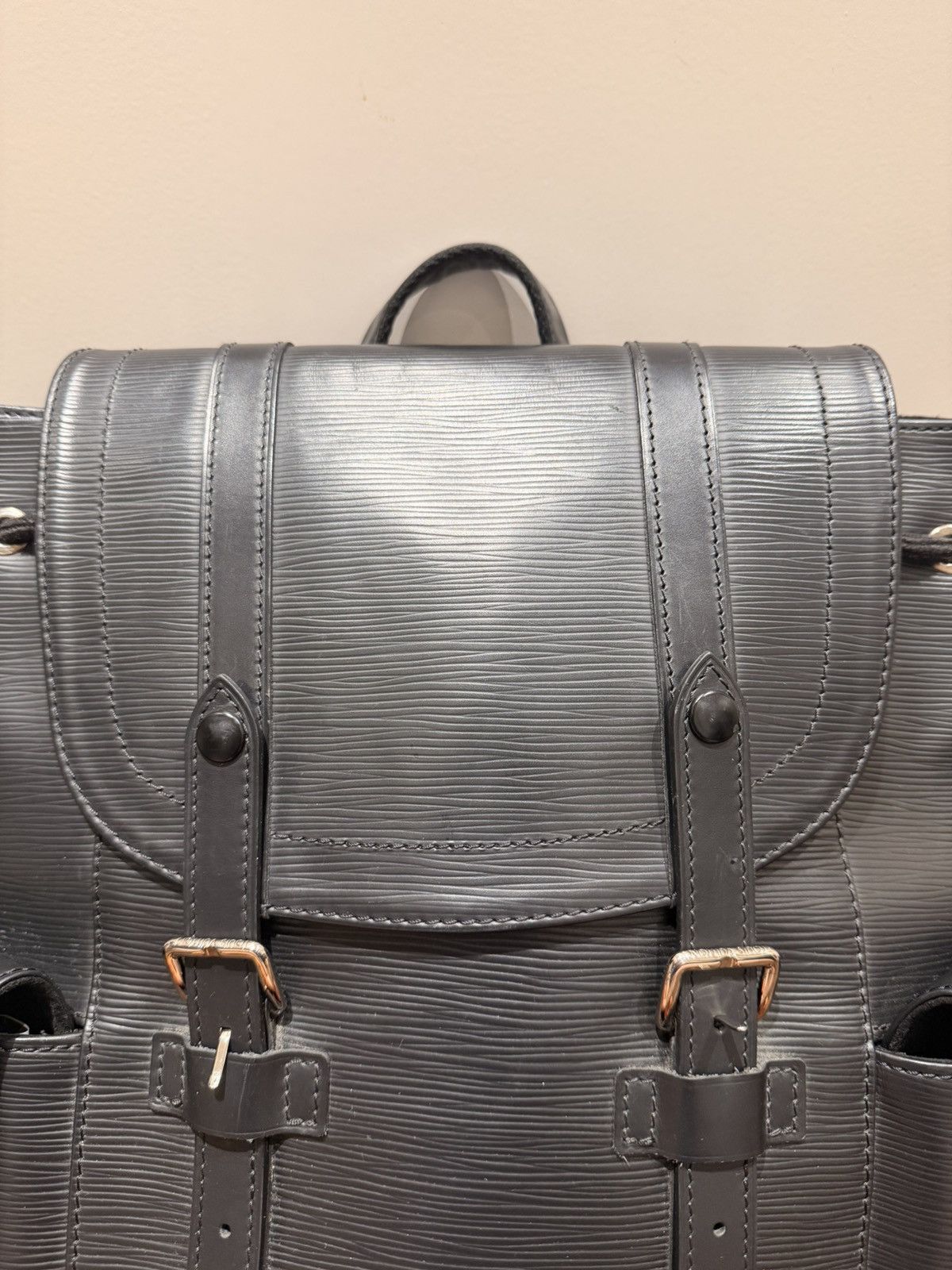 Louis Vuitton Louis Vuitton Christopher PM Backpack EPI Leather Size ONE SIZE - 10 Thumbnail