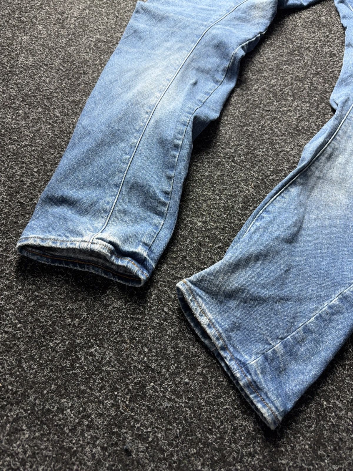 G-Star Vintage G-Star RAW Arc 3D Slim Fit Vintage Light Blue Jeans Size US 32 / EU 48 - 12 Thumbnail