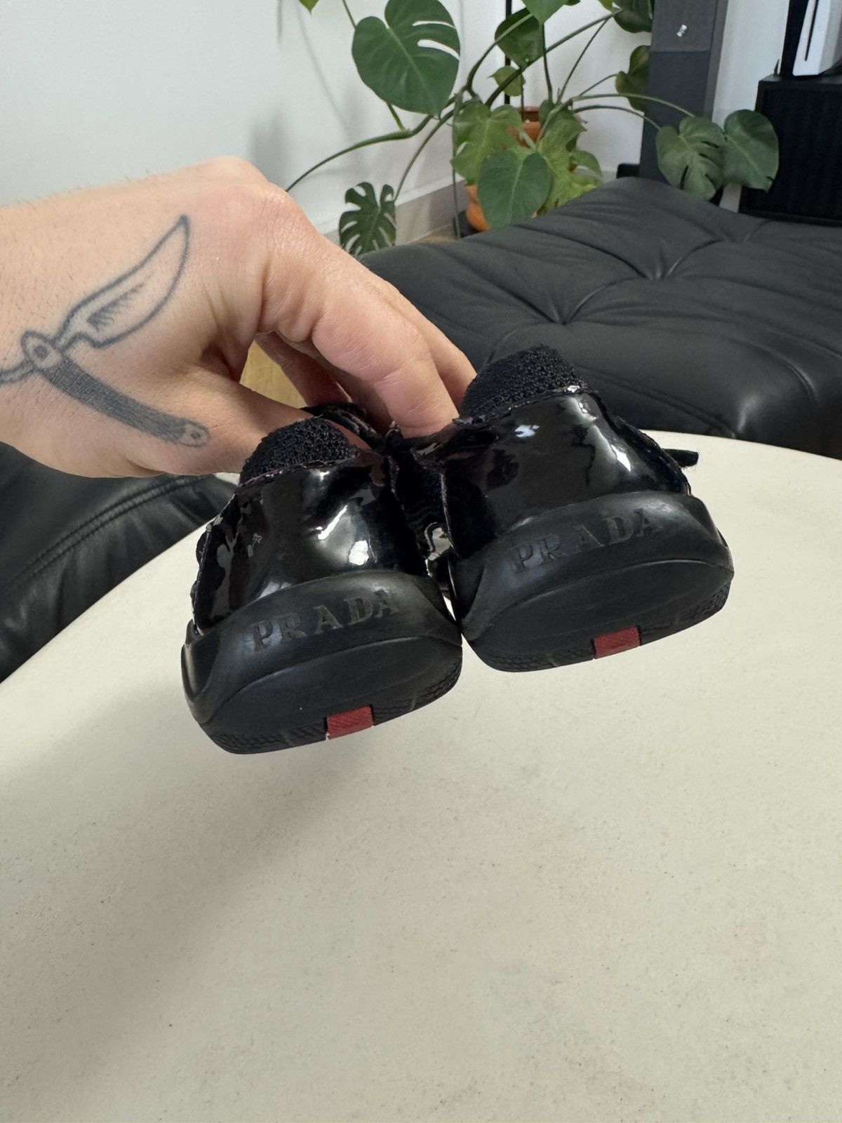 Prada BABY SIZE 29 Prada Vintage Low Sneakers American Cup Luxury Size US 4 / IT 34 - 5 Thumbnail