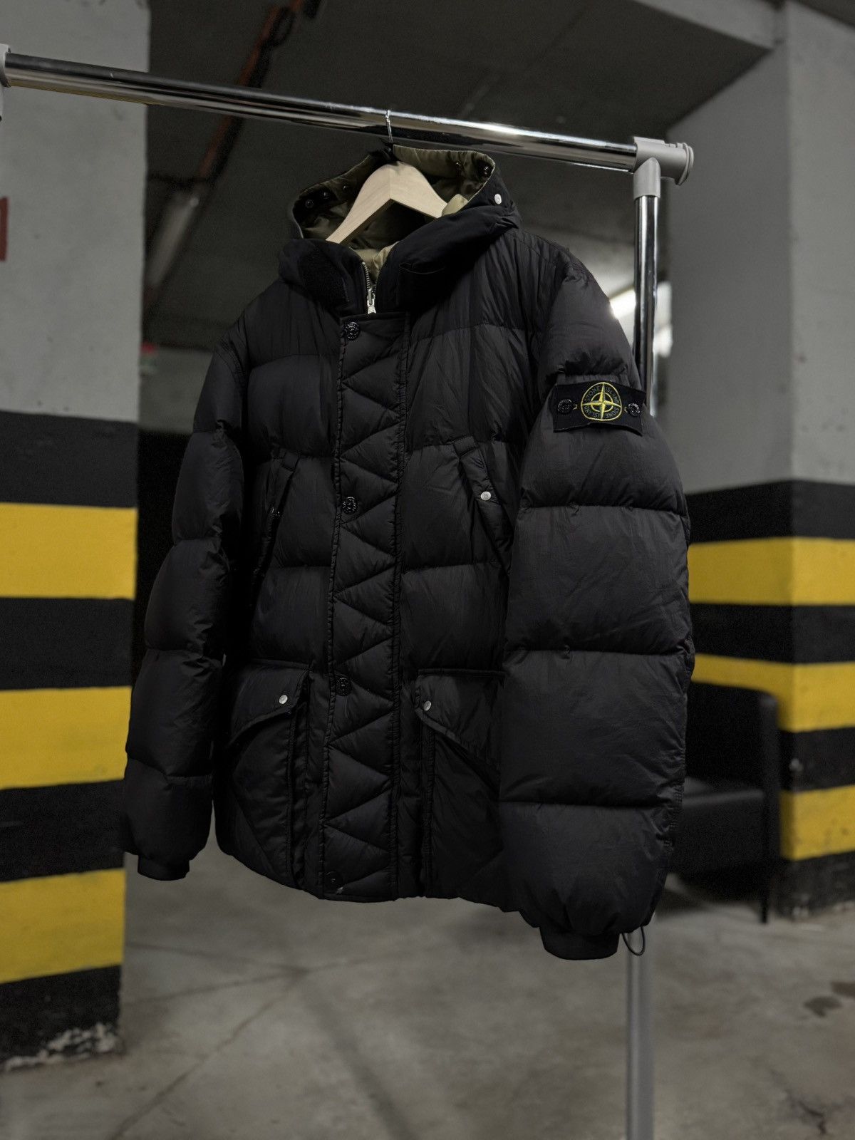 Vintage Stone Island Down Jacket Reversible A/W 2010 Size US L / EU 52-54 / 3 - 2 Thumbnail