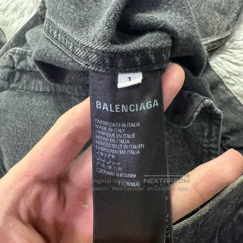 Balenciaga Balenciaga The Beatles Denim Jacket Size US S / EU 44-46 / 1 - 5 Thumbnail