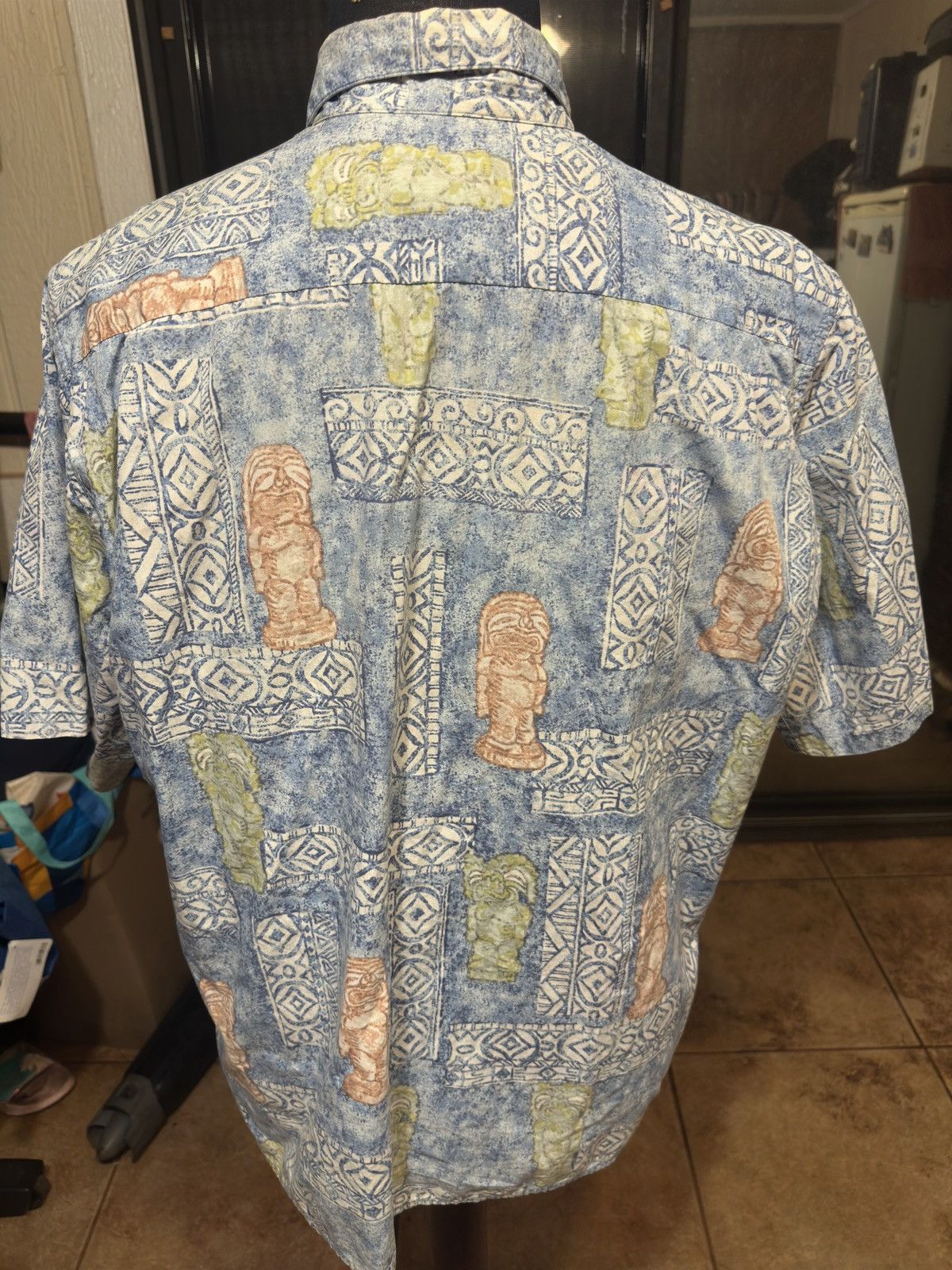 Reyn Spooner PreOwned Reyn Spooner Blue Hawaiian Shirt Men's L Size US L / EU 52-54 / 3 - 2 Thumbnail
