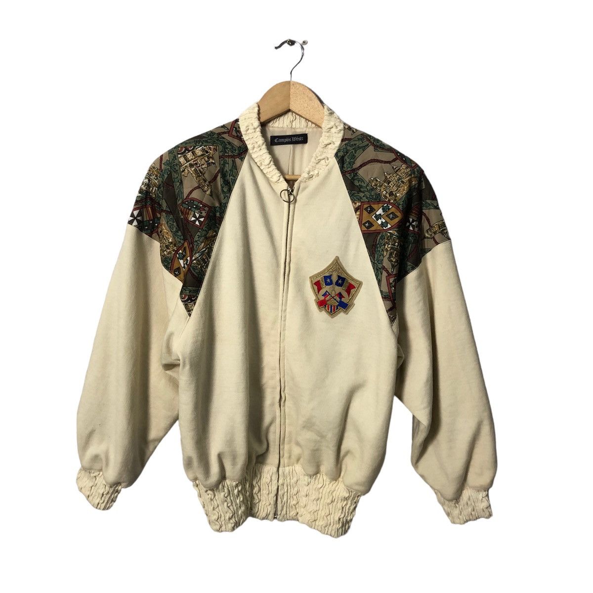 Vintage Vintage Campus West Zipper Ups Jacket Size US M / EU 48-50 / 2 - 1 Thumbnail