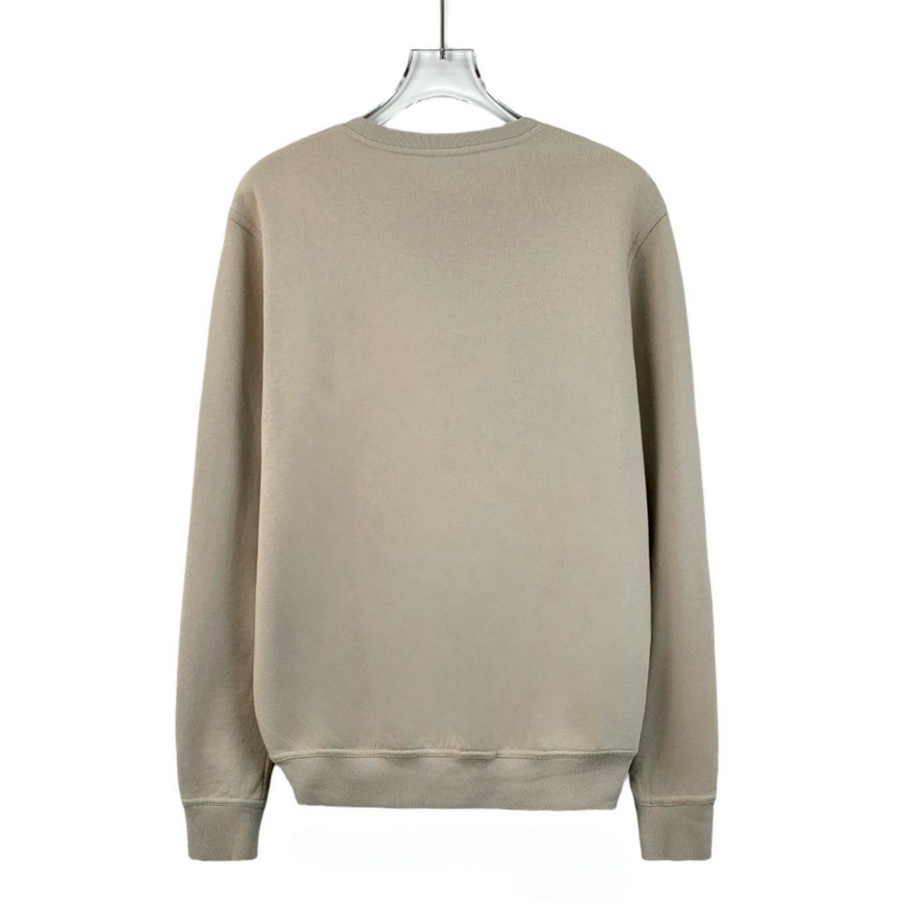 Hermes Hermes Khaki Horsebit Patchwork Sweatshirt XS Cotton & Lambs Size XS / US 0-2 / IT 36-38 - 7 Thumbnail