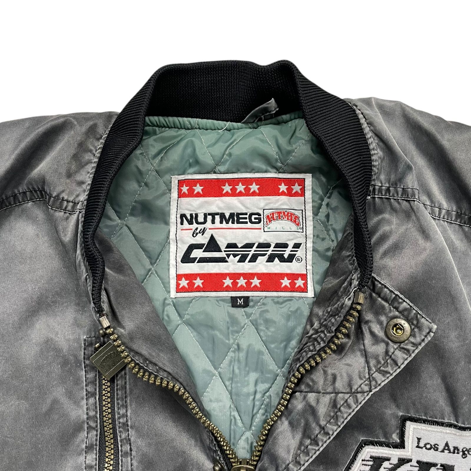 NHL RARE VTG 90s LOS ANGELES KINGS GRETZKY NUTMEG SATIN JACKET M Size US M / EU 48-50 / 2 - 7 Thumbnail