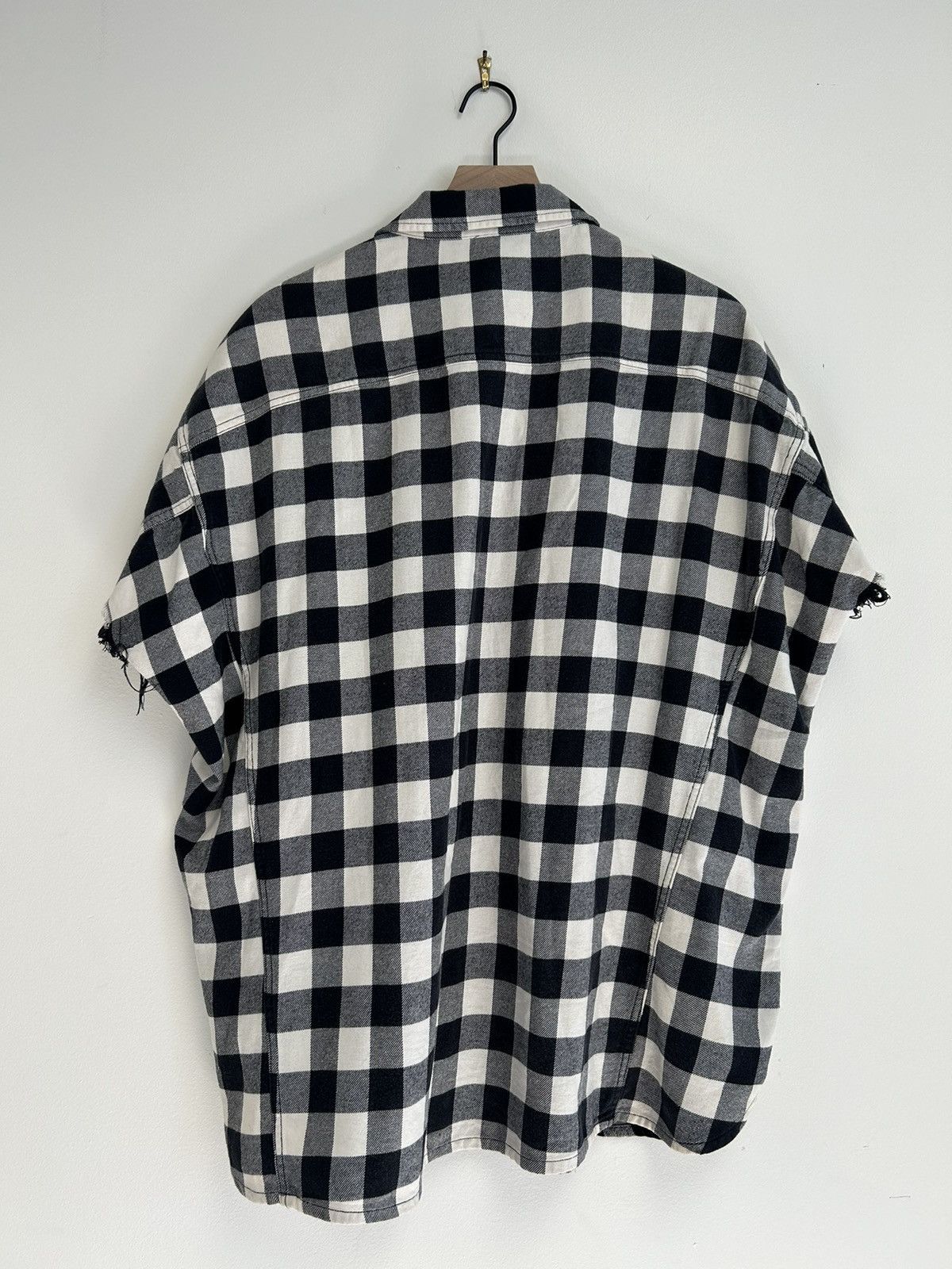 R13 Distressed Oversized Plaid flannel Size US M / EU 48-50 / 2 - 3 Thumbnail