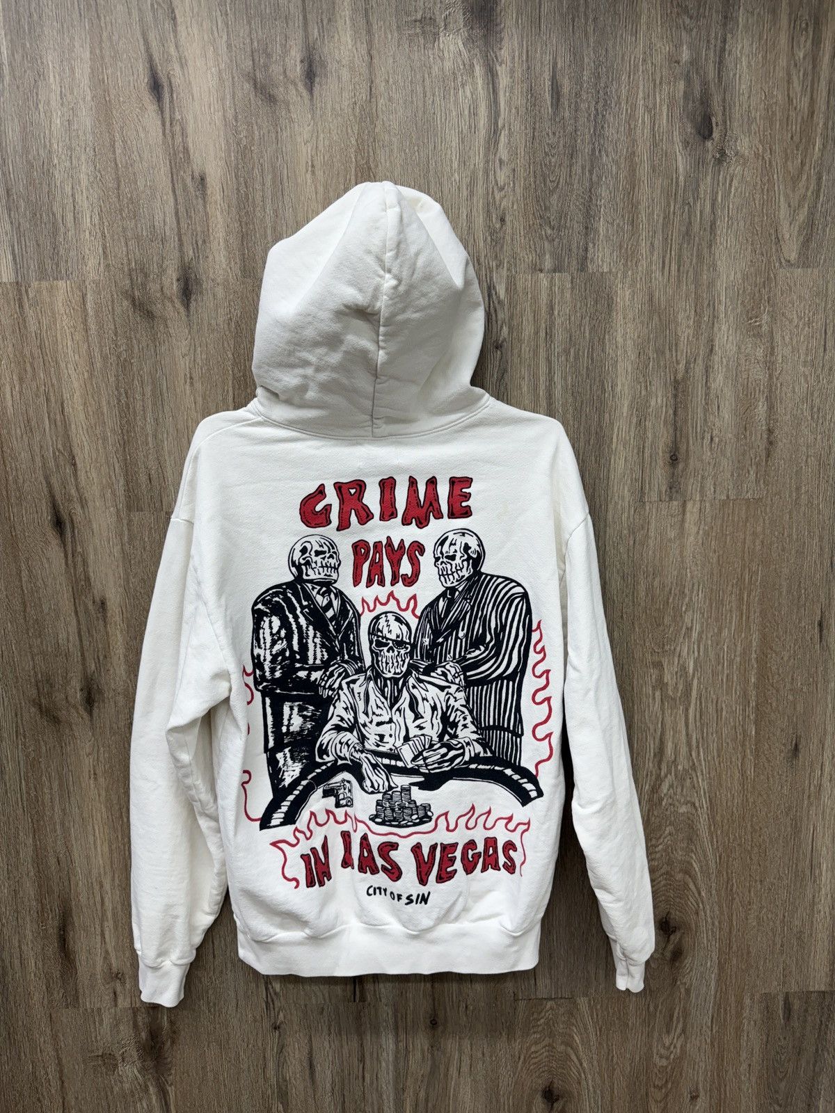 Warren Lotas Warren Lotus Crime Pays Hoodie Size US M / EU 48-50 / 2 - 7 Thumbnail