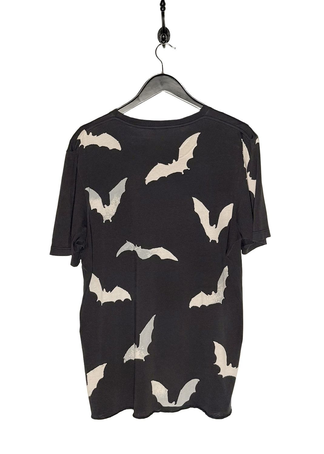 Saint Laurent Paris Saint Laurent SS19 Bat Prints Faded Black T-shirt Size US M / EU 48-50 / 2 - 4 Thumbnail