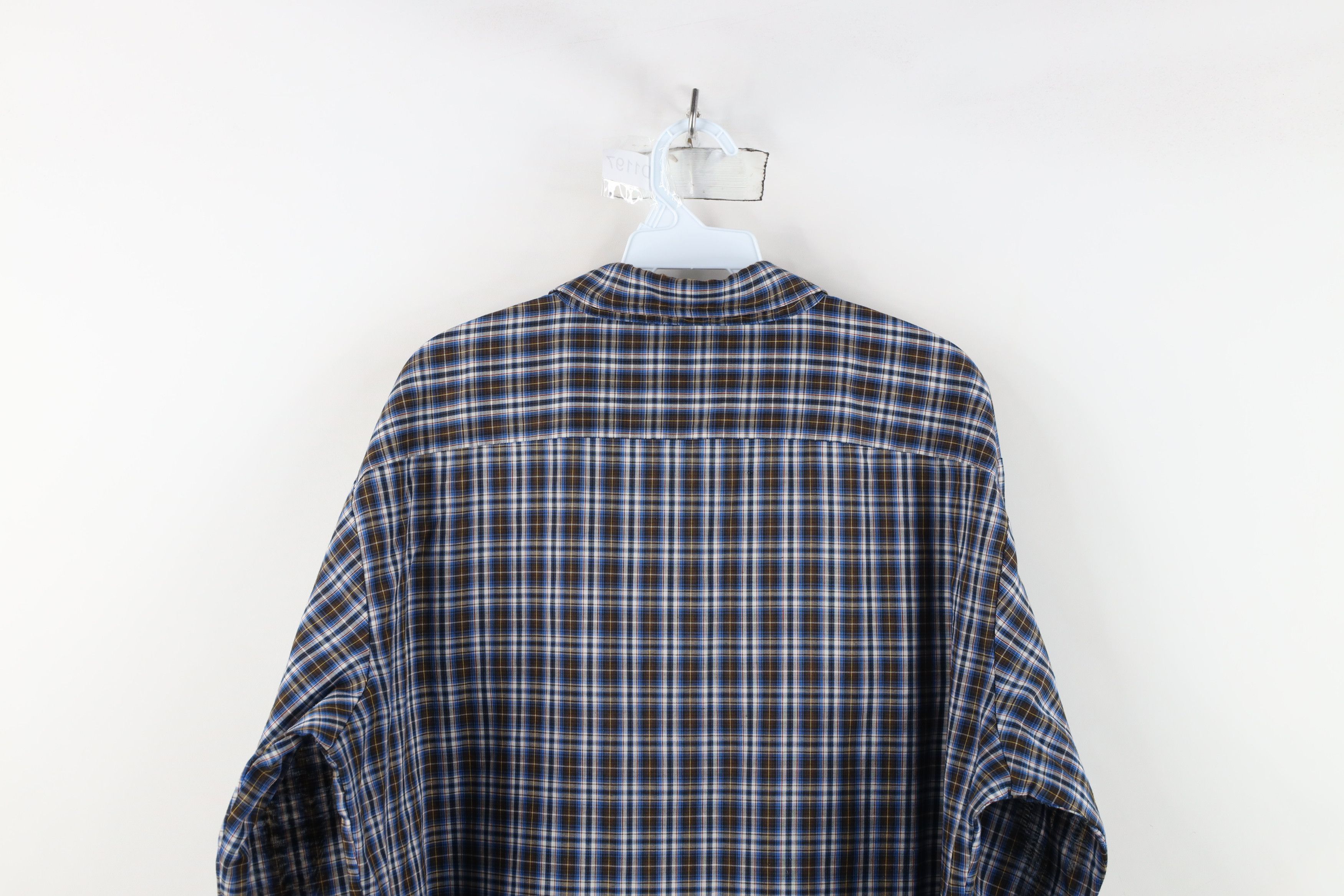 Vintage Vintage 70s Rockabilly Western Collared Button Shirt Plaid Size US XL / EU 56 / 4 - 12 Thumbnail
