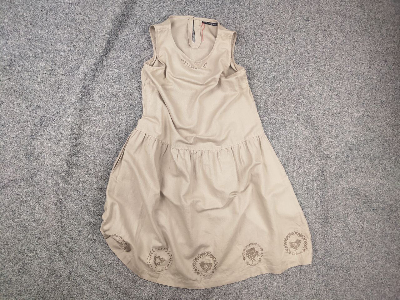 Gudrun Sjoden Gudrun Sjödén Design linen blend sleeveless dress embroidery Size M / US 6-8 / IT 42-44 - 2 Thumbnail
