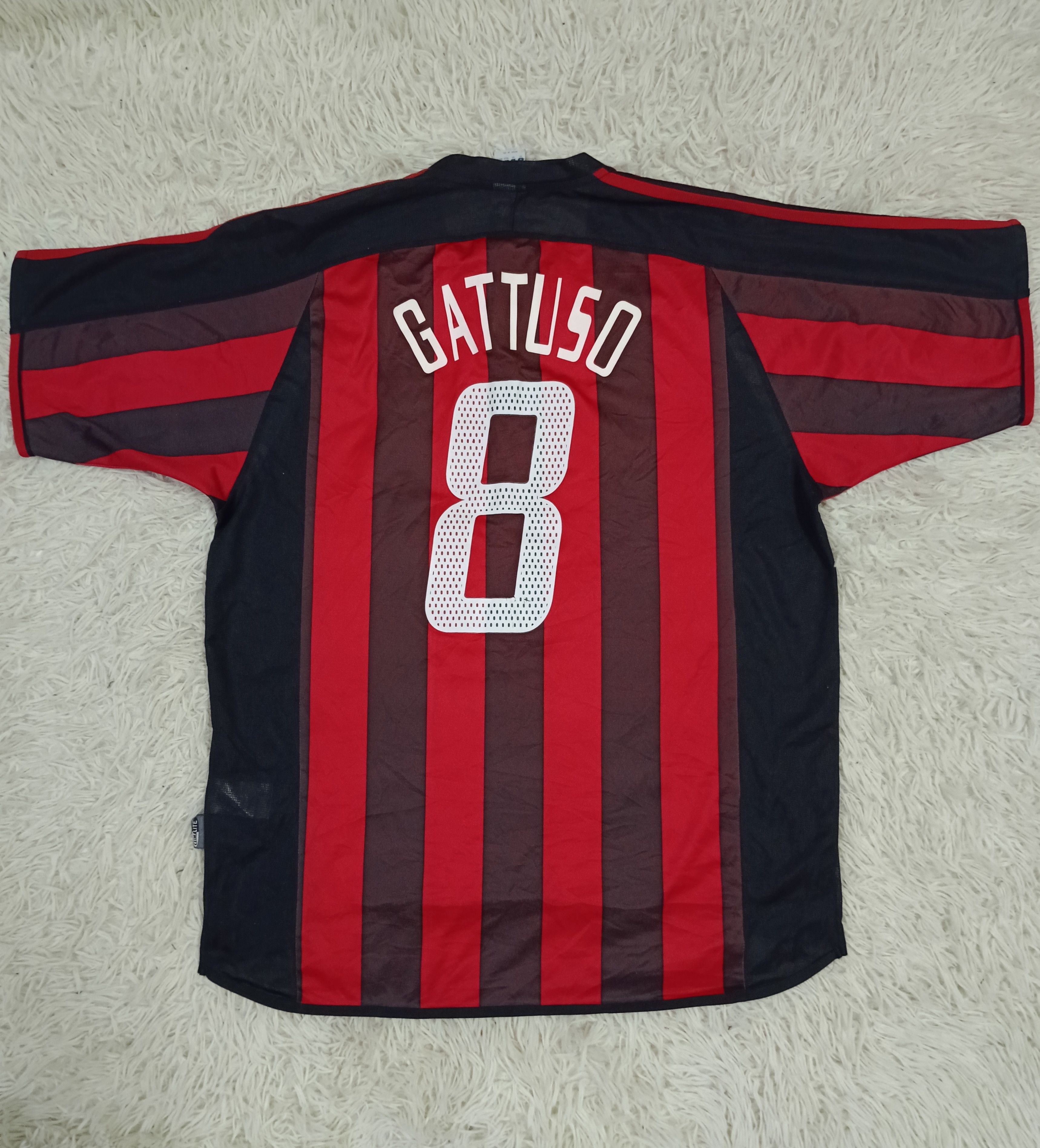 Vintage VINTAGE Y2K AC MILAN GATTUSO Size US XL / EU 56 / 4 - 2 Thumbnail