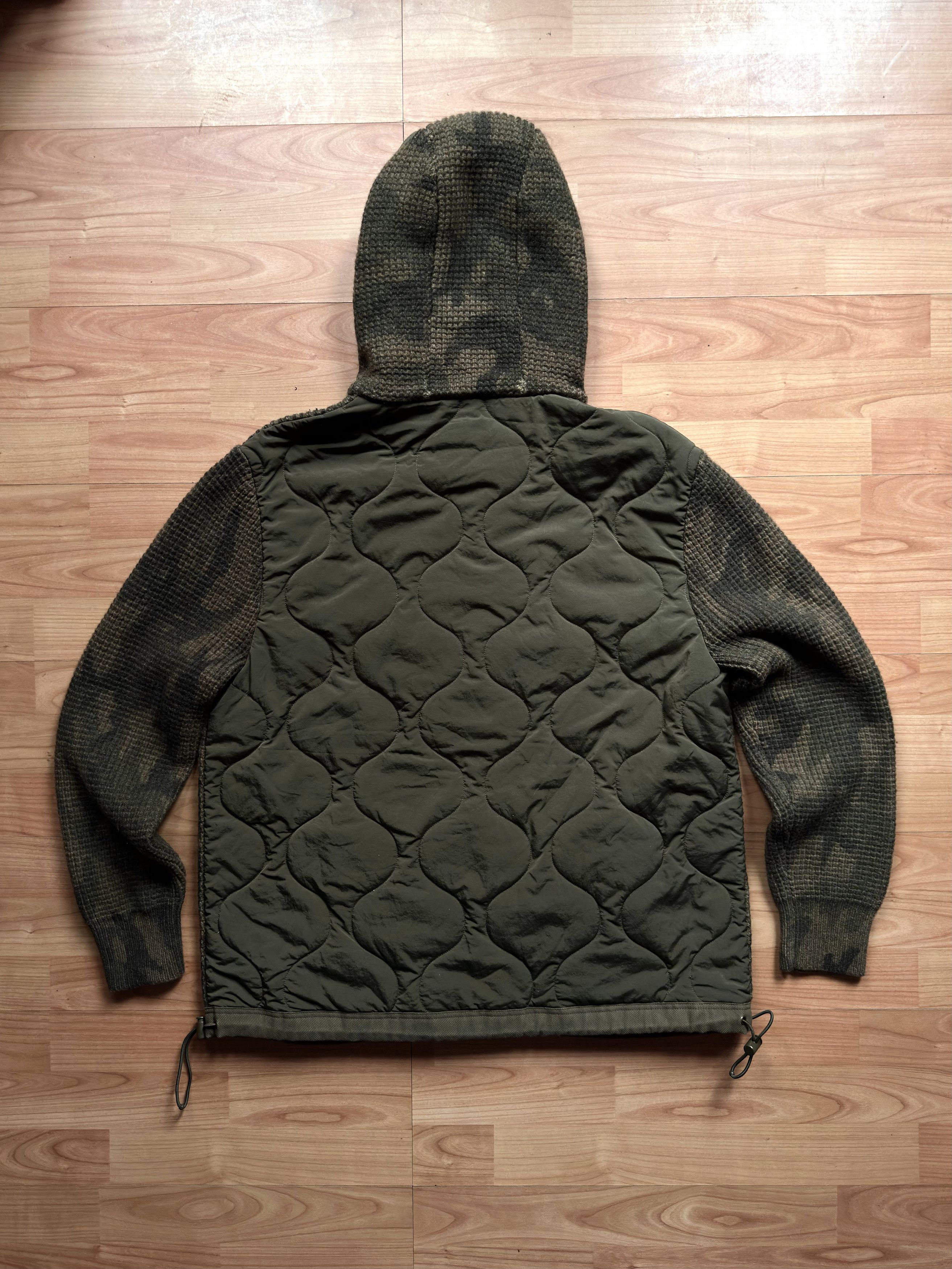 Polo Ralph Lauren Polo Country Ralph Lauren Camo Hybrid Hoody Jacket 100% Wool Size US L / EU 52-54 / 3 - 4 Thumbnail