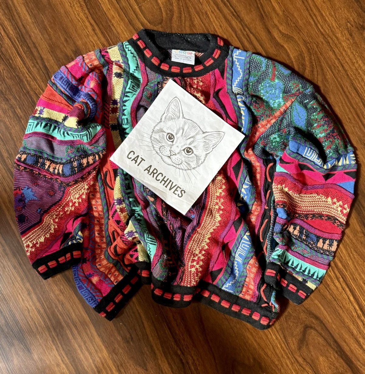 Coogi 💥SENSATIONAL💥 COOGI RARE PATTERN 3D COLOUR KNIT Size US M / EU 48-50 / 2 - 13 Thumbnail