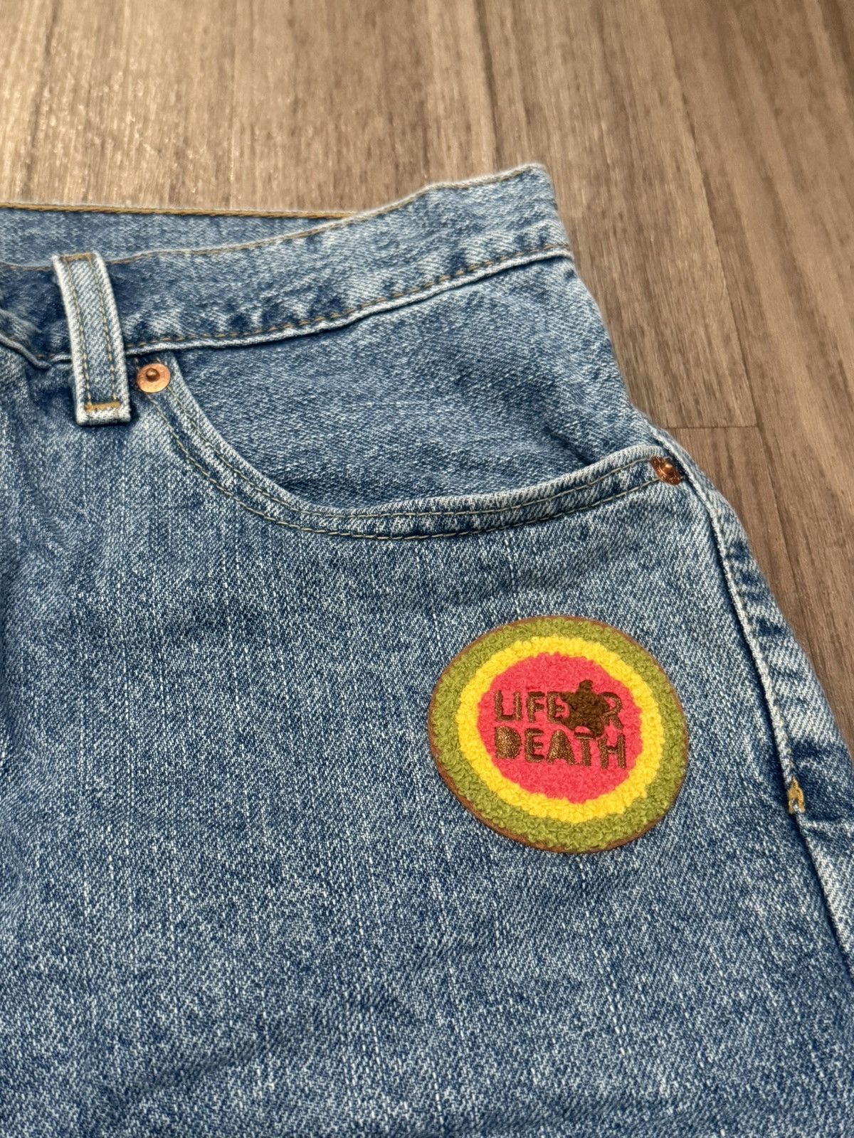 Levi's Vintage Clothing × Vintage lifeordeath jean shorts Size US 32 / EU 48 - 3 Thumbnail