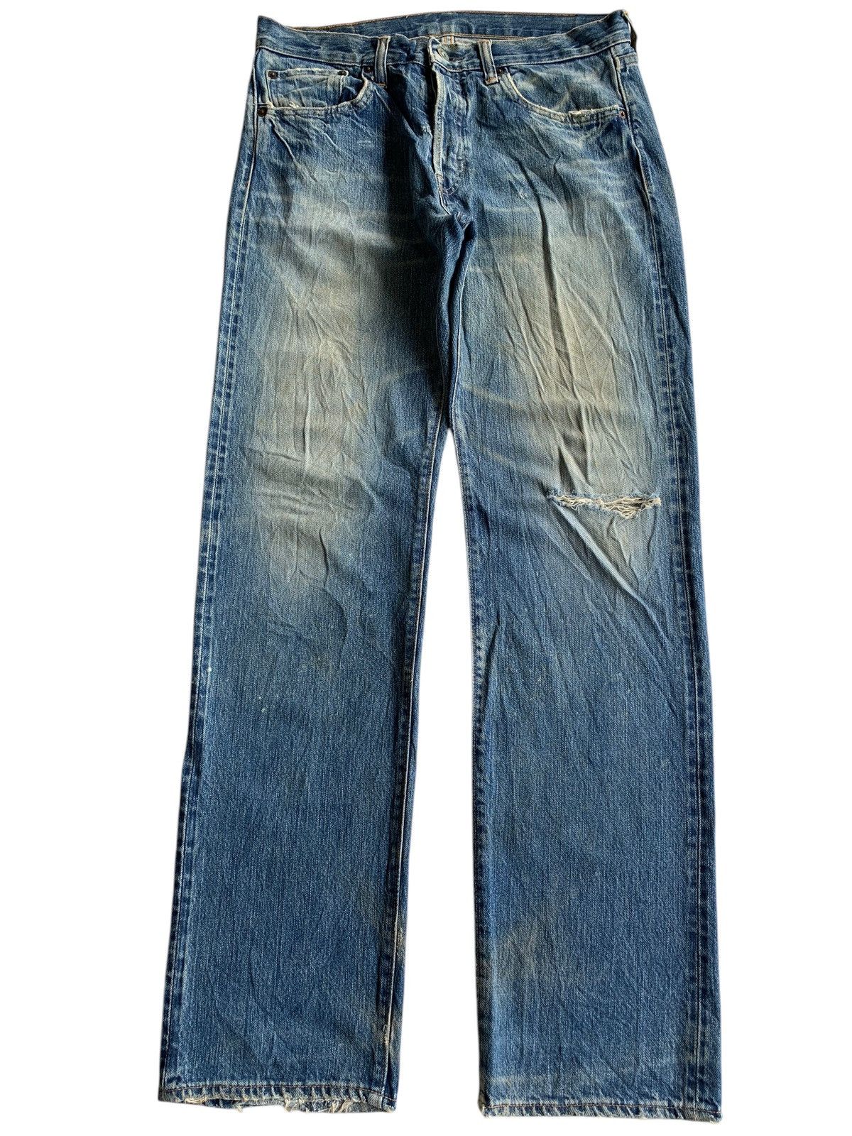 Spellbound VINTAGE SPELLBOUND SELVEDGE JAPANESE FADED DISTRESSED Size US 32 / EU 48 - 2 Thumbnail