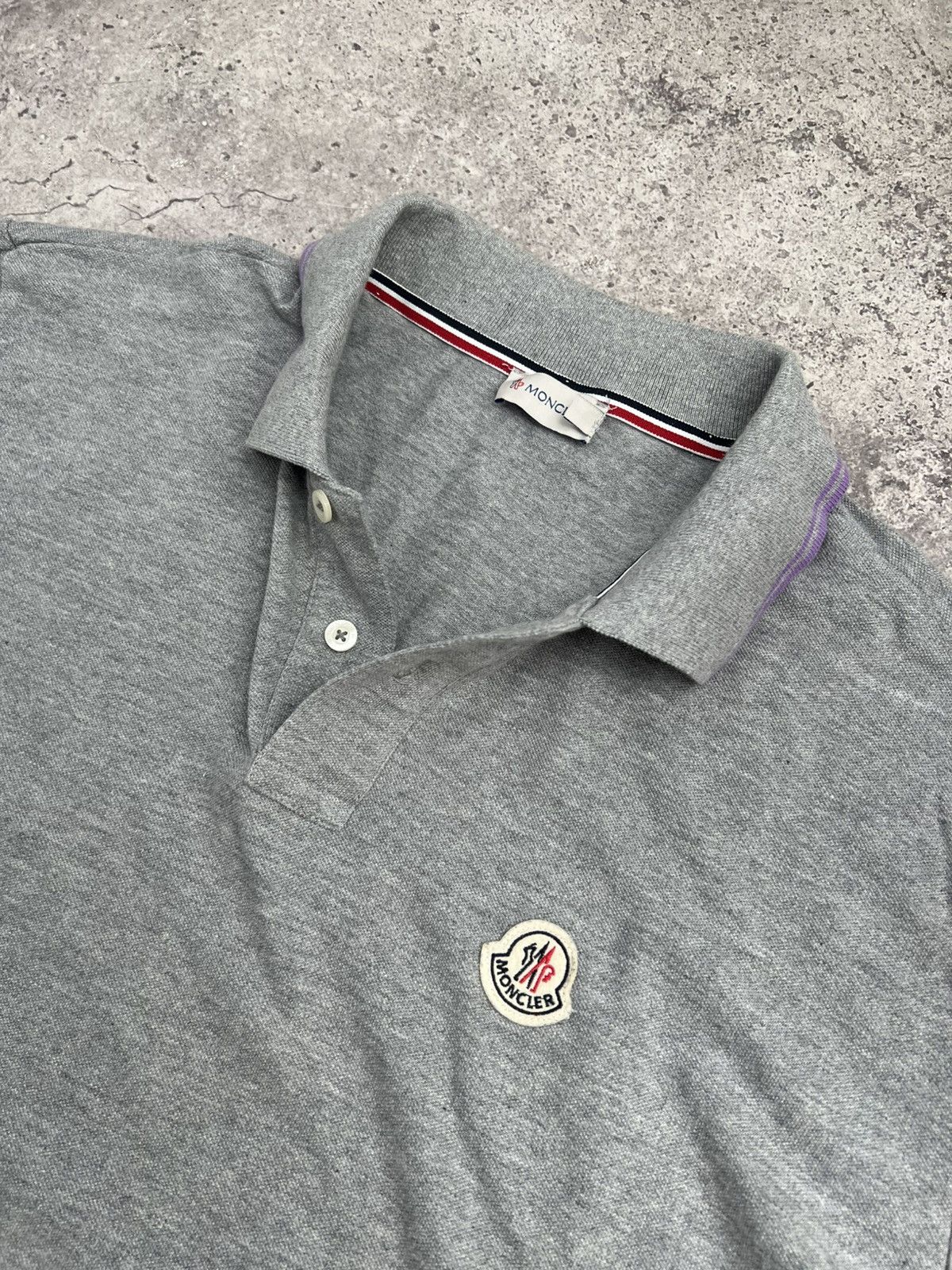 Moncler Moncler Polo Luxury t shirt size Xl Size US XXL / EU 58 / 5 - 4 Thumbnail