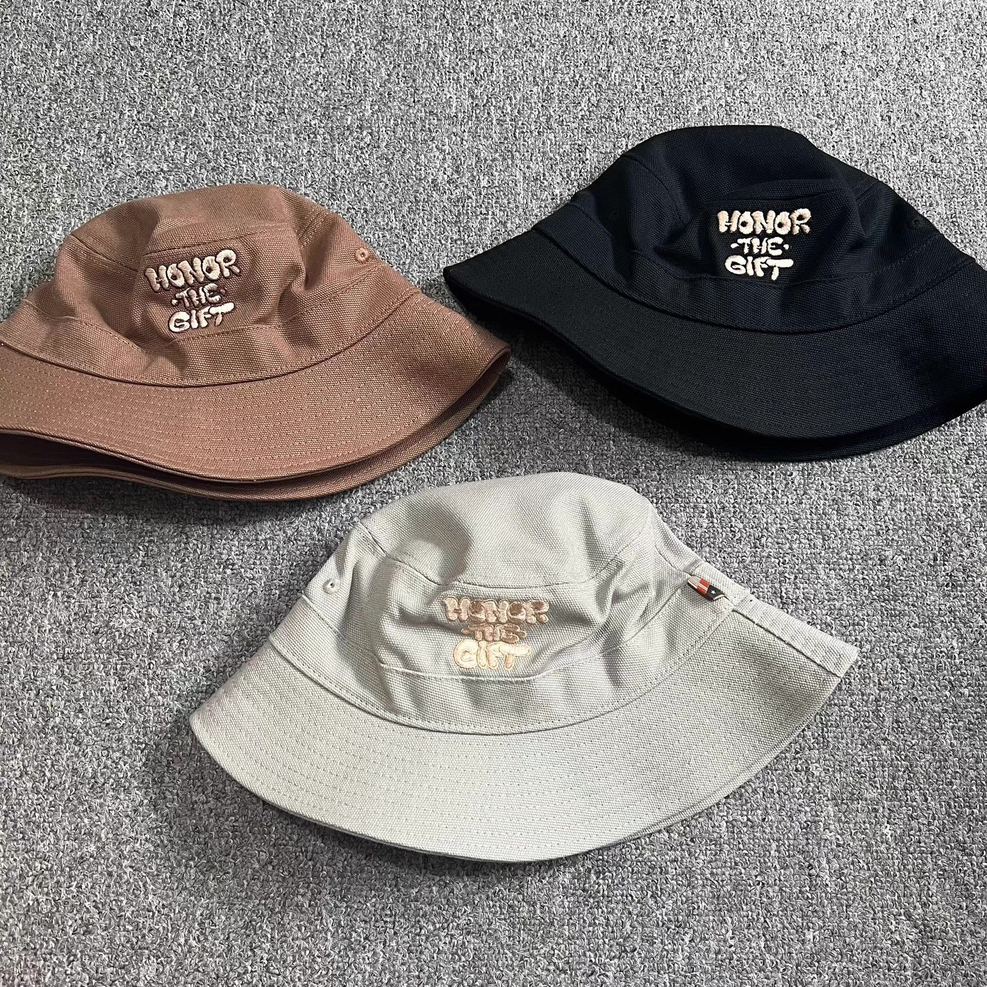 Honor the Gift Honor the Gift Embroidered Canvas Bucket Hat Q7 Size ONE SIZE - 1 Thumbnail