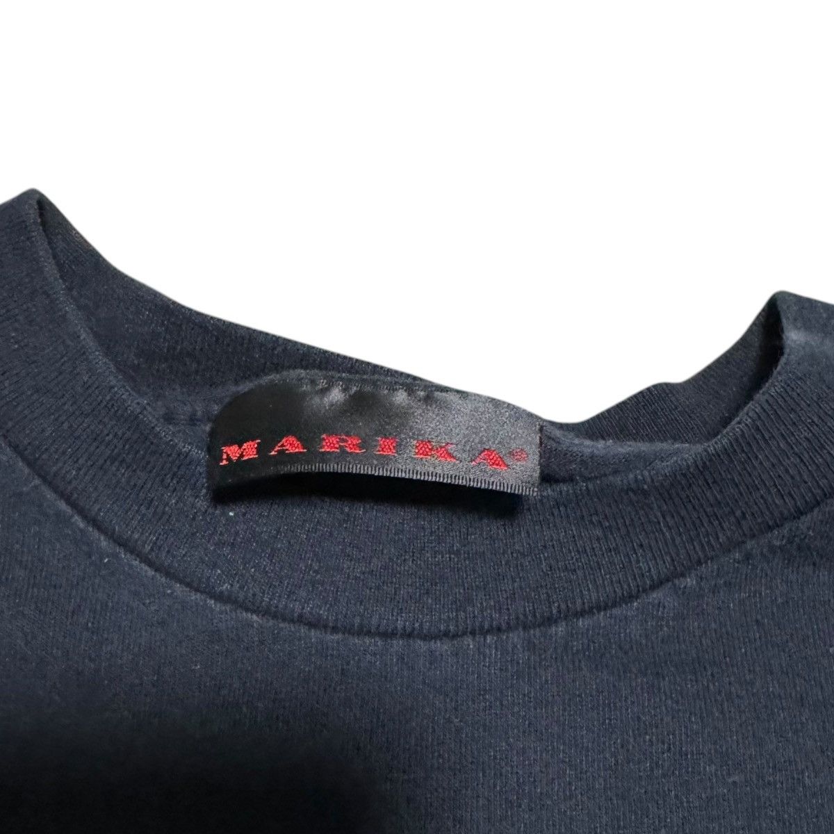 Vintage Vintage 90s Marika Single Stitch Abstract Art Black Shirt XL Size US XL / EU 56 / 4 - 4 Thumbnail