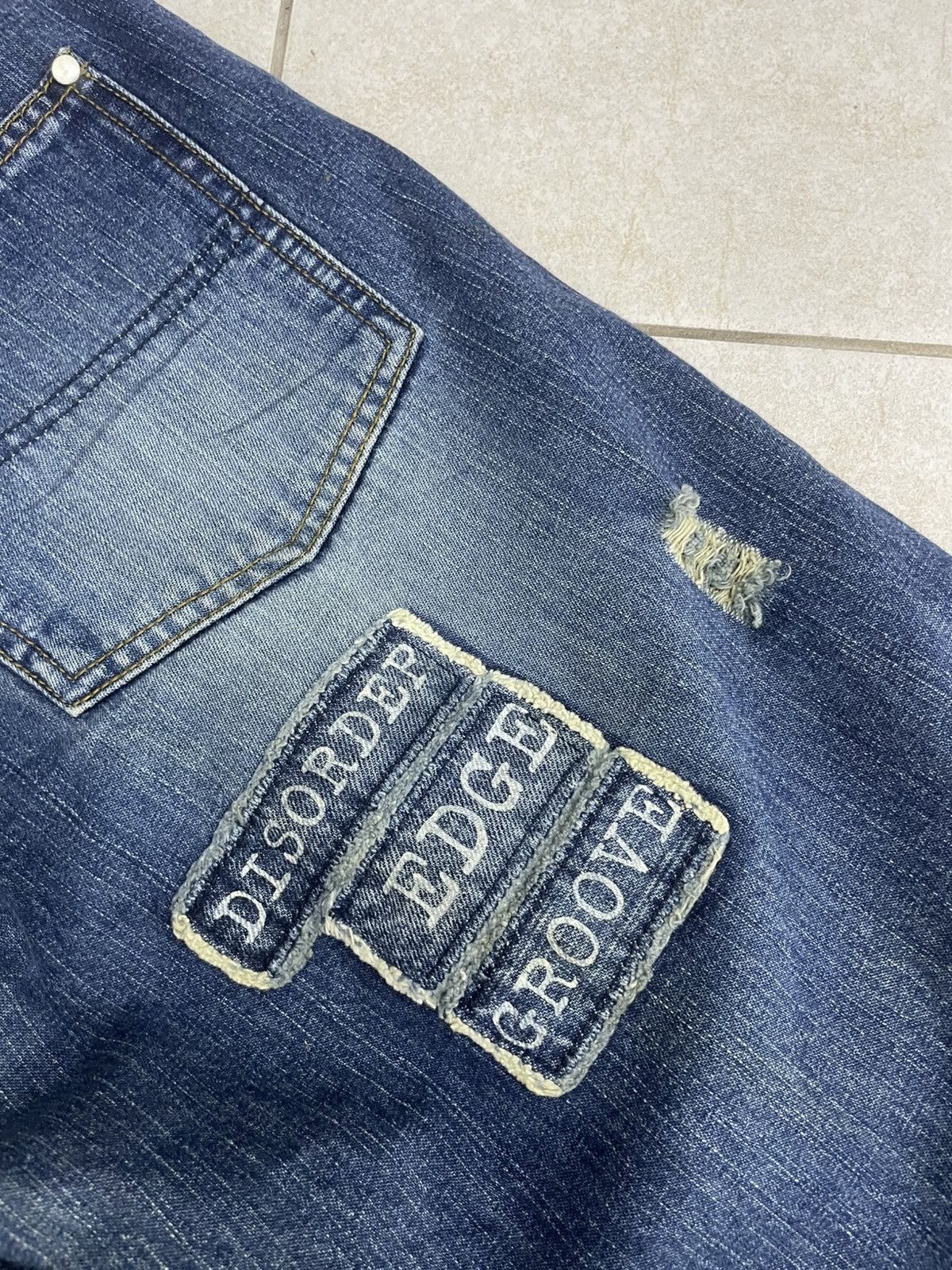 Number (N)ine NUMBER (N)INE PATCHWORK DENIM PANTS Size US 31 - 10 Thumbnail