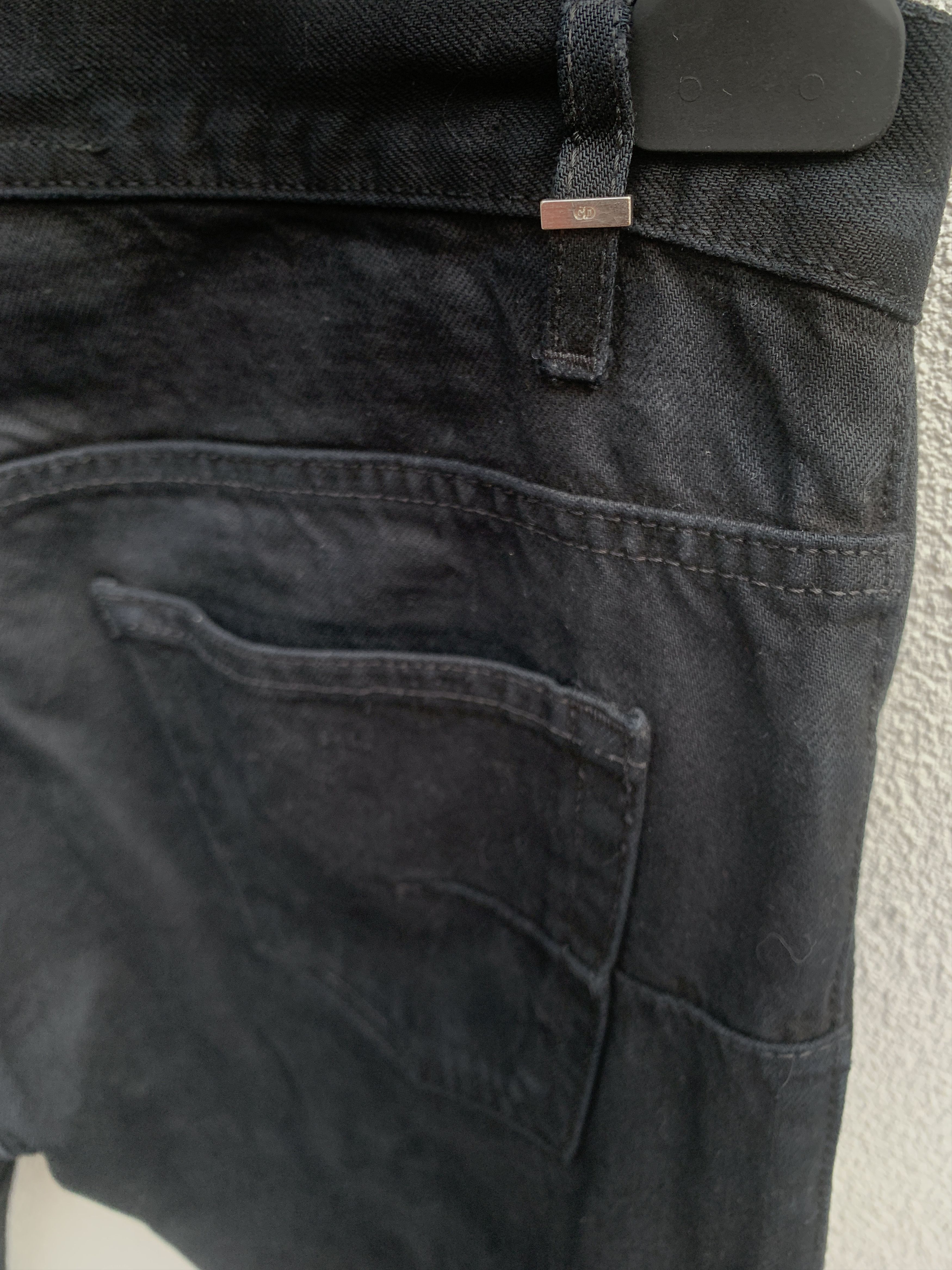 Dior × Hedi Slimane Dior Black Jeans Size US 32 / EU 48 - 4 Thumbnail