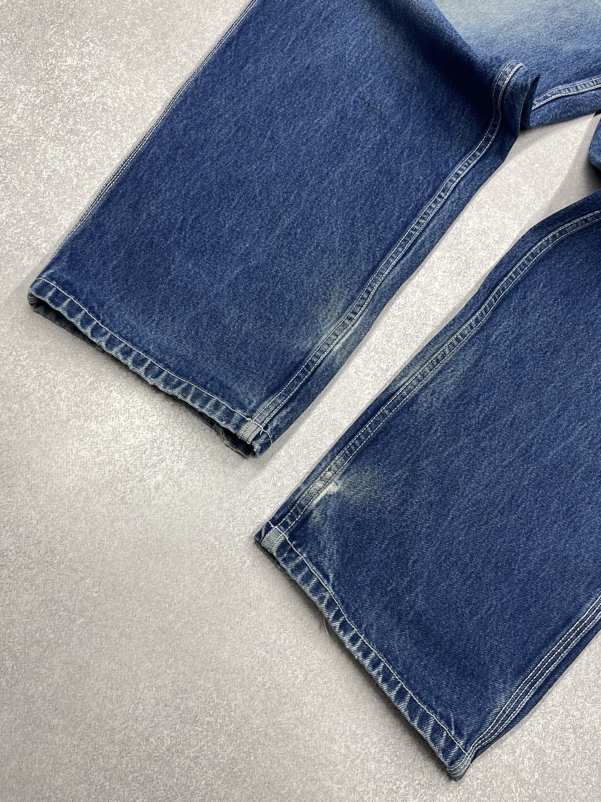 Wu-Tang Clan Vintage Wu Tang Clan Wu Wear Baggy Denim Jeans Blue Big Logo Size US 34 / EU 50 - 13 Thumbnail