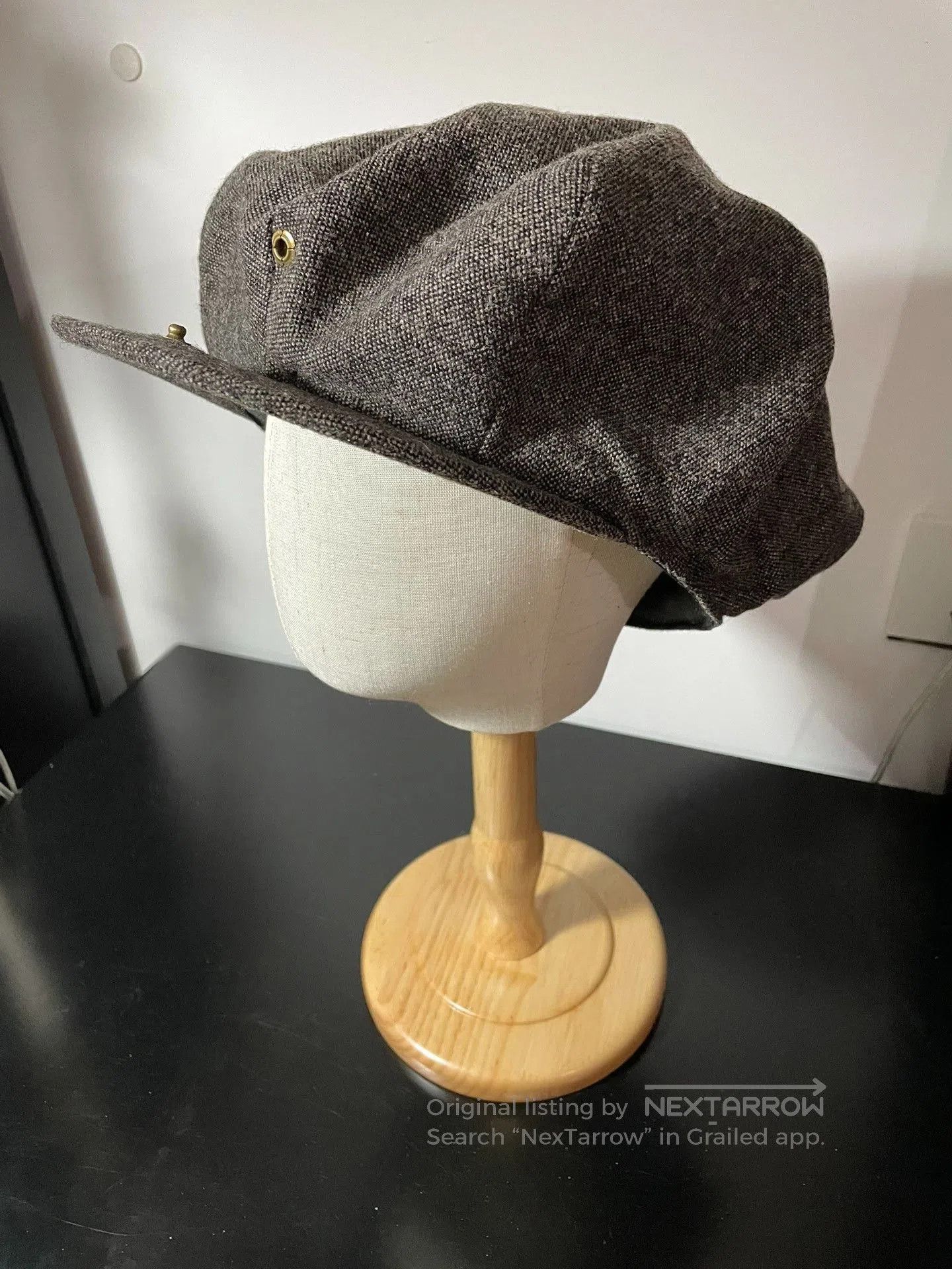 Orgueil Orgueil Gray Wool Vintage Newsboy Cap. Size ONE SIZE - 5 Thumbnail
