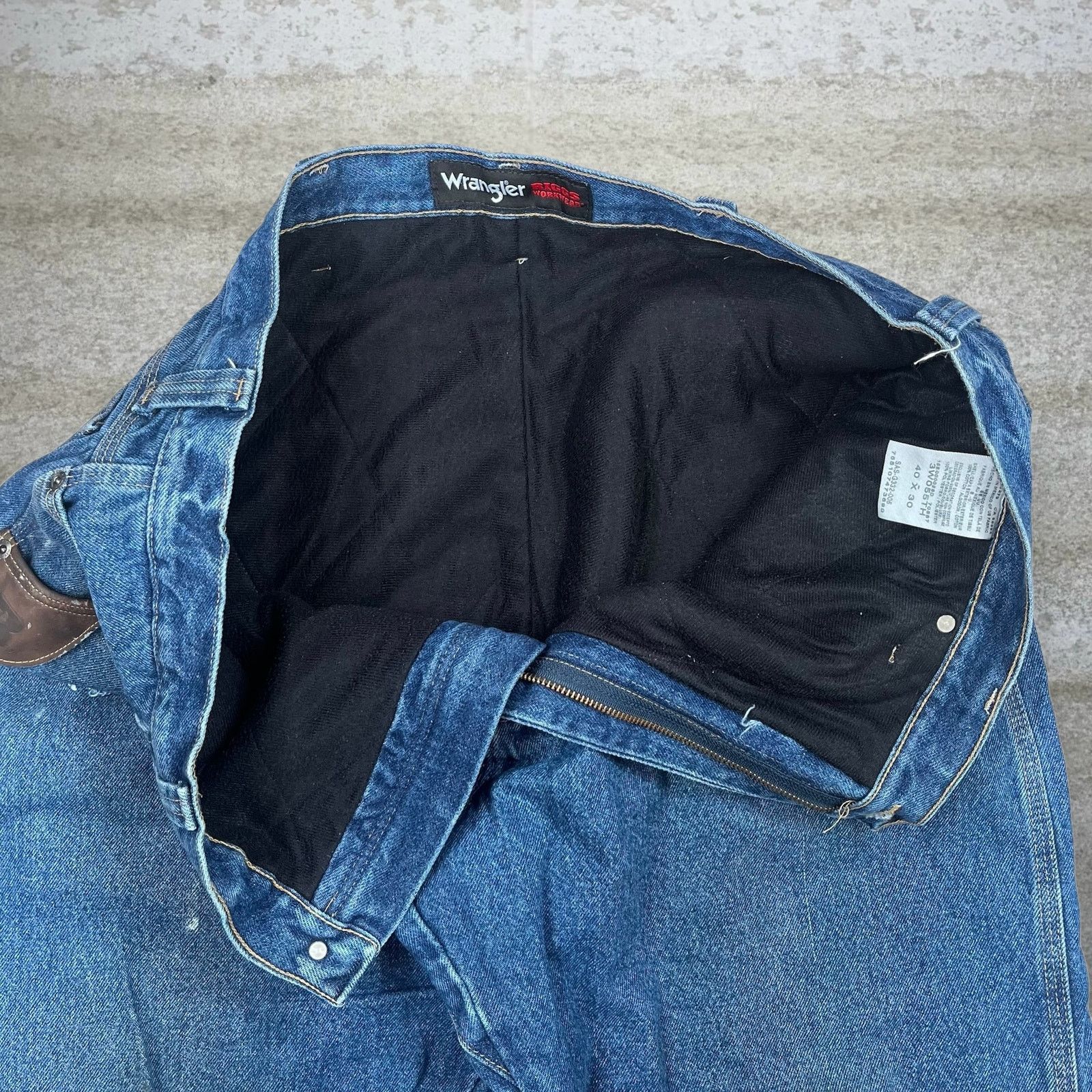 Wrangler Vintage Y2K Wrangler Riggs Jeans 40x30 Relaxed Medium Wash Size US 40 / EU 56 - 4 Thumbnail